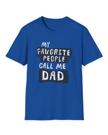 Afroman My Favorite People Call Me Dad Unisex Softstyle T-Shirt