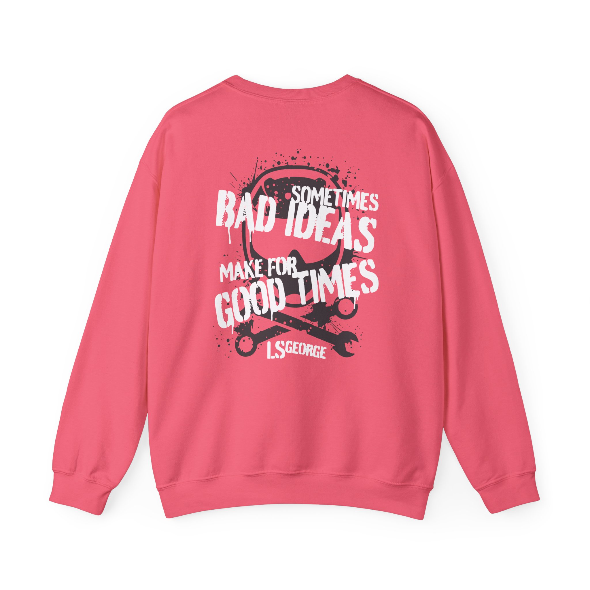 Ls George's Bad Ideas Unisex Heavy Blendâ„¢ Crewneck Sweatshirt
