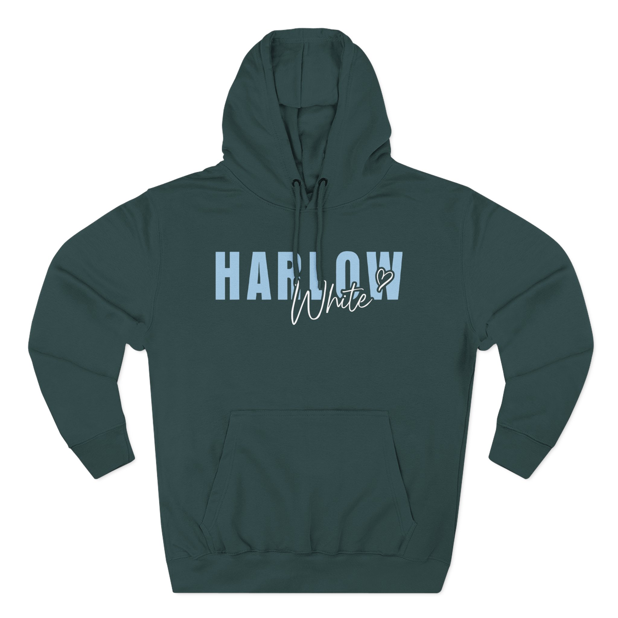 Three-Panel Fleece Hoodie