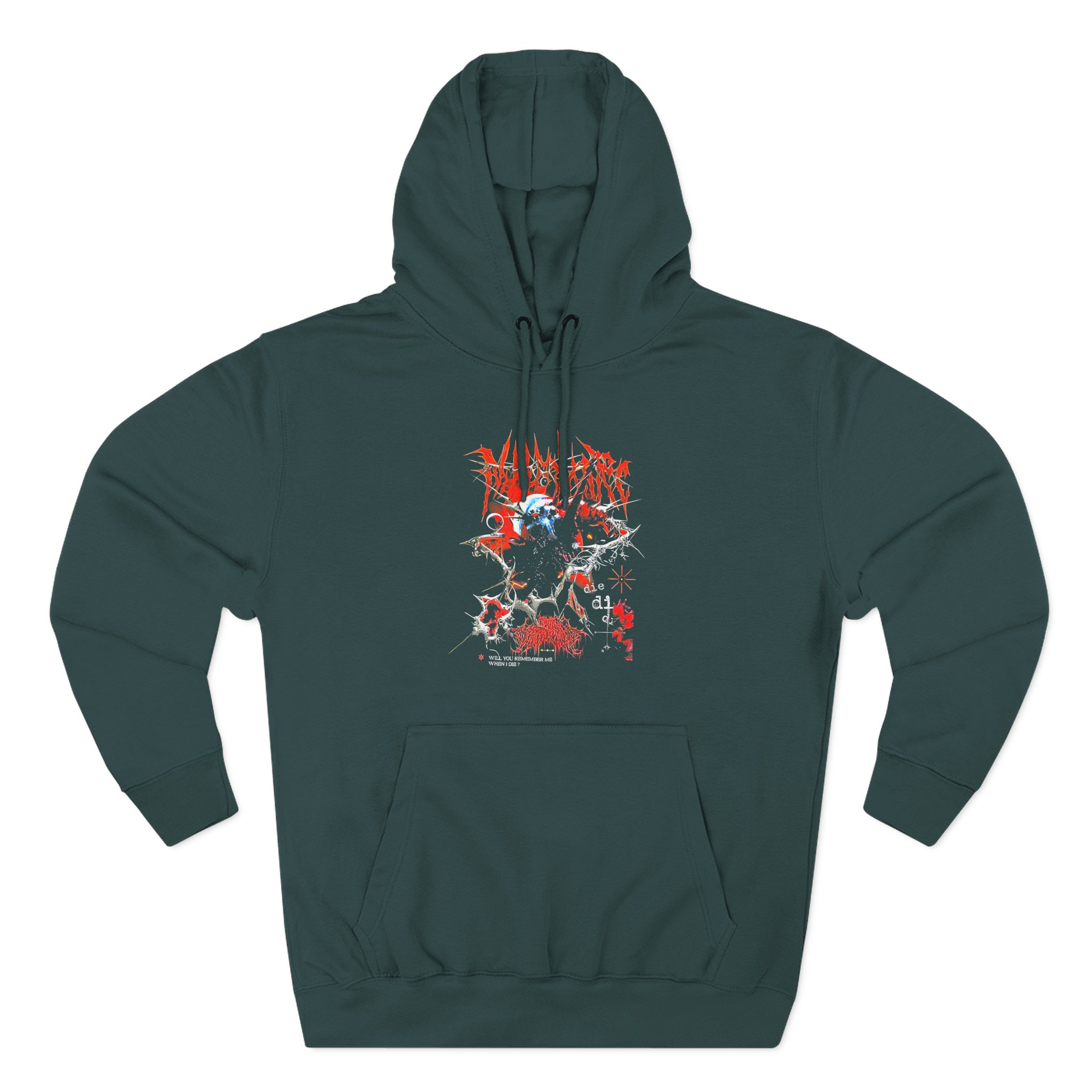 Within Destruction Nightmare Three-Panel Fleece Hoodie