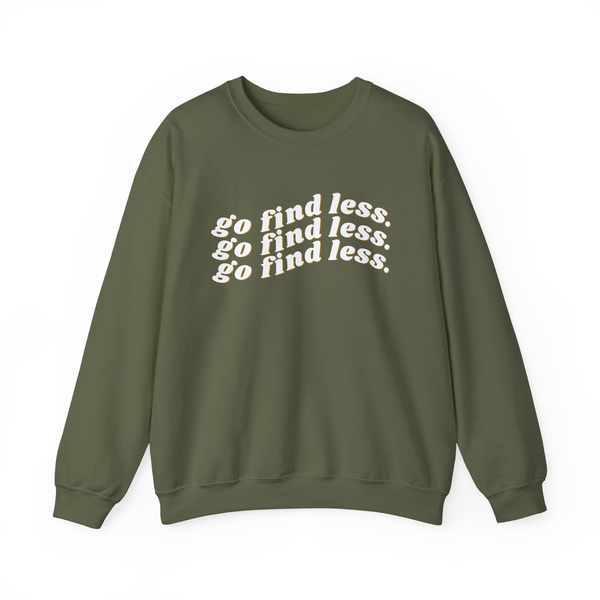 Elyse Myers Go Find Less Unisex Heavy Blendâ„¢ Crewneck Sweatshirt