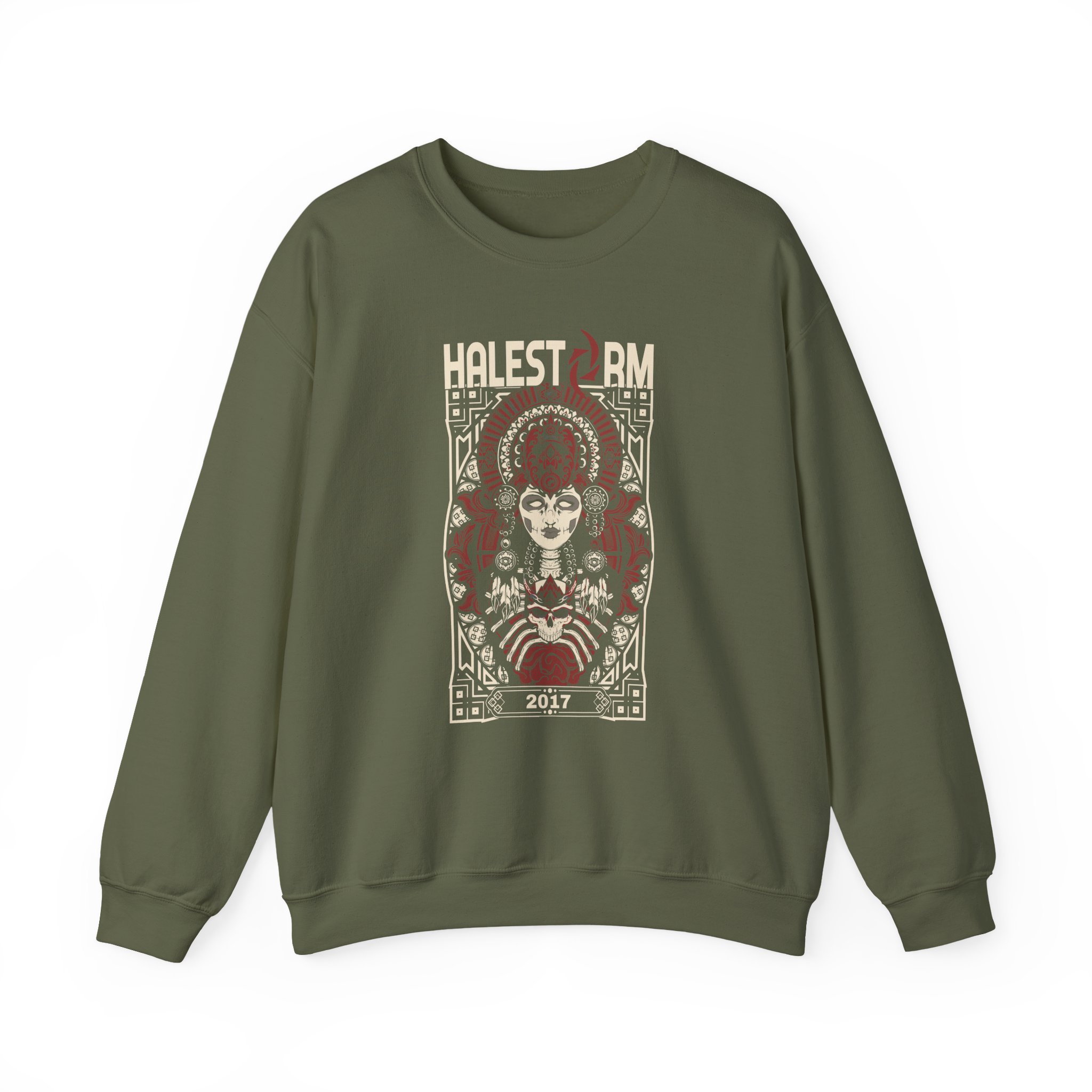 Halestorm 2017 Summer Tour Concert Unisex Heavy Blendâ„¢ Crewneck Sweatshirt