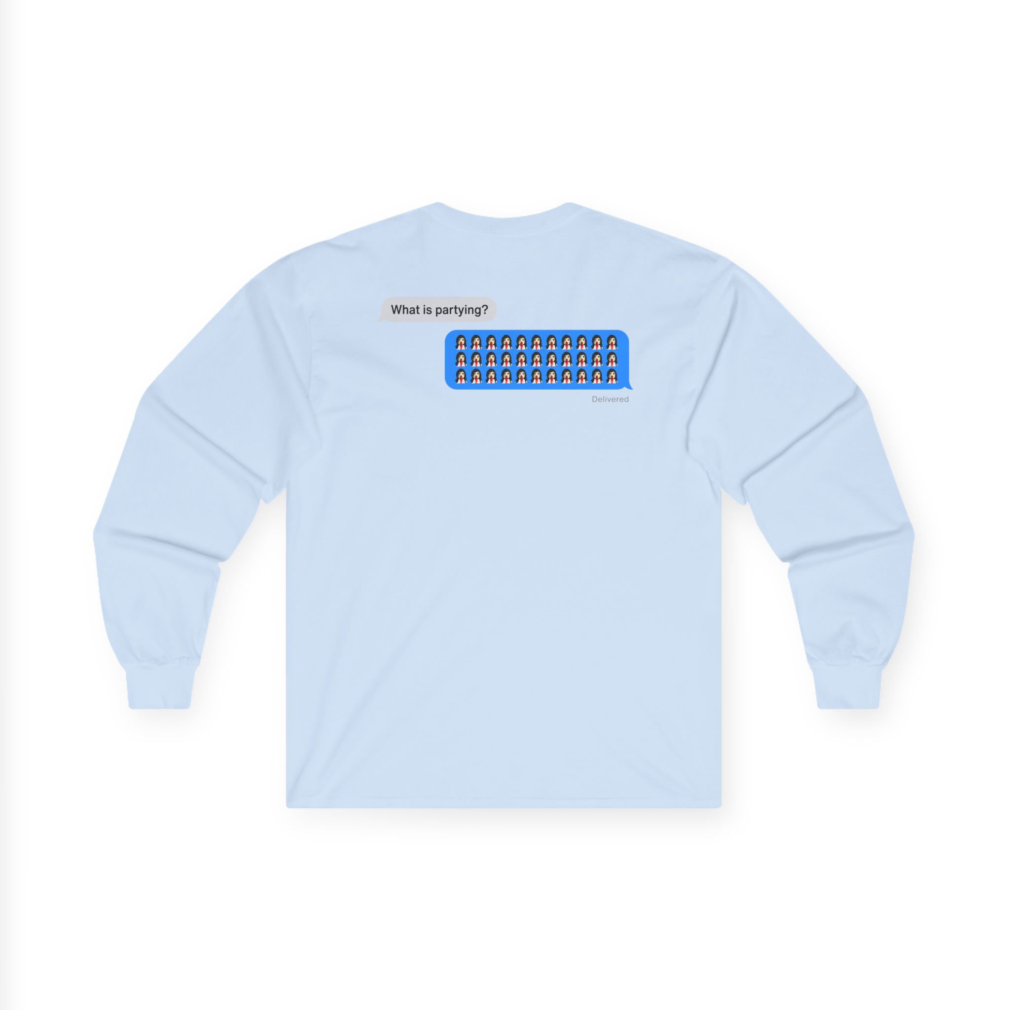 Andrew Wk Emoji Unisex Ultra Cotton Long Sleeve Tee