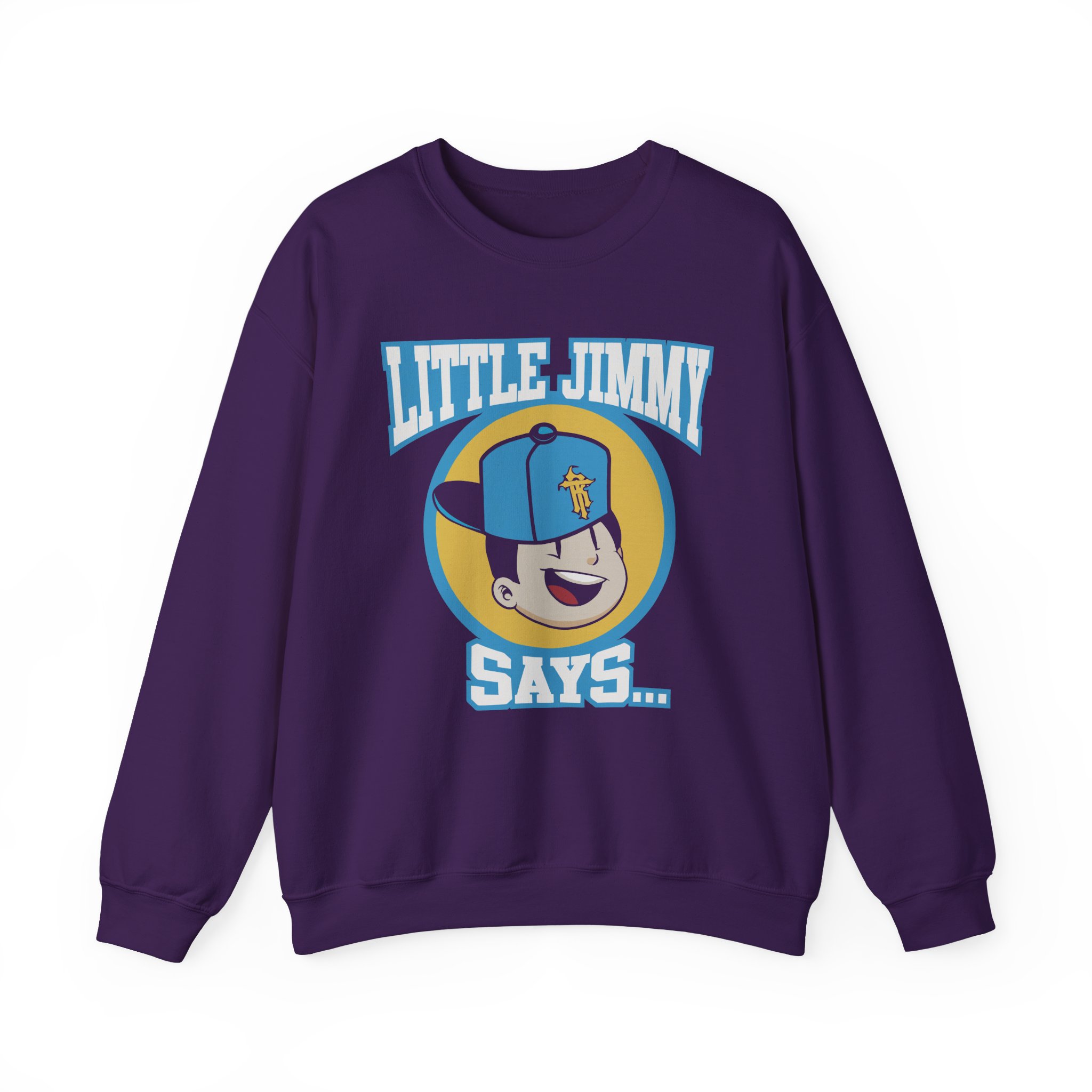 R Truth Little Jimmy Unisex Heavy Blendâ„¢ Crewneck Sweatshirt