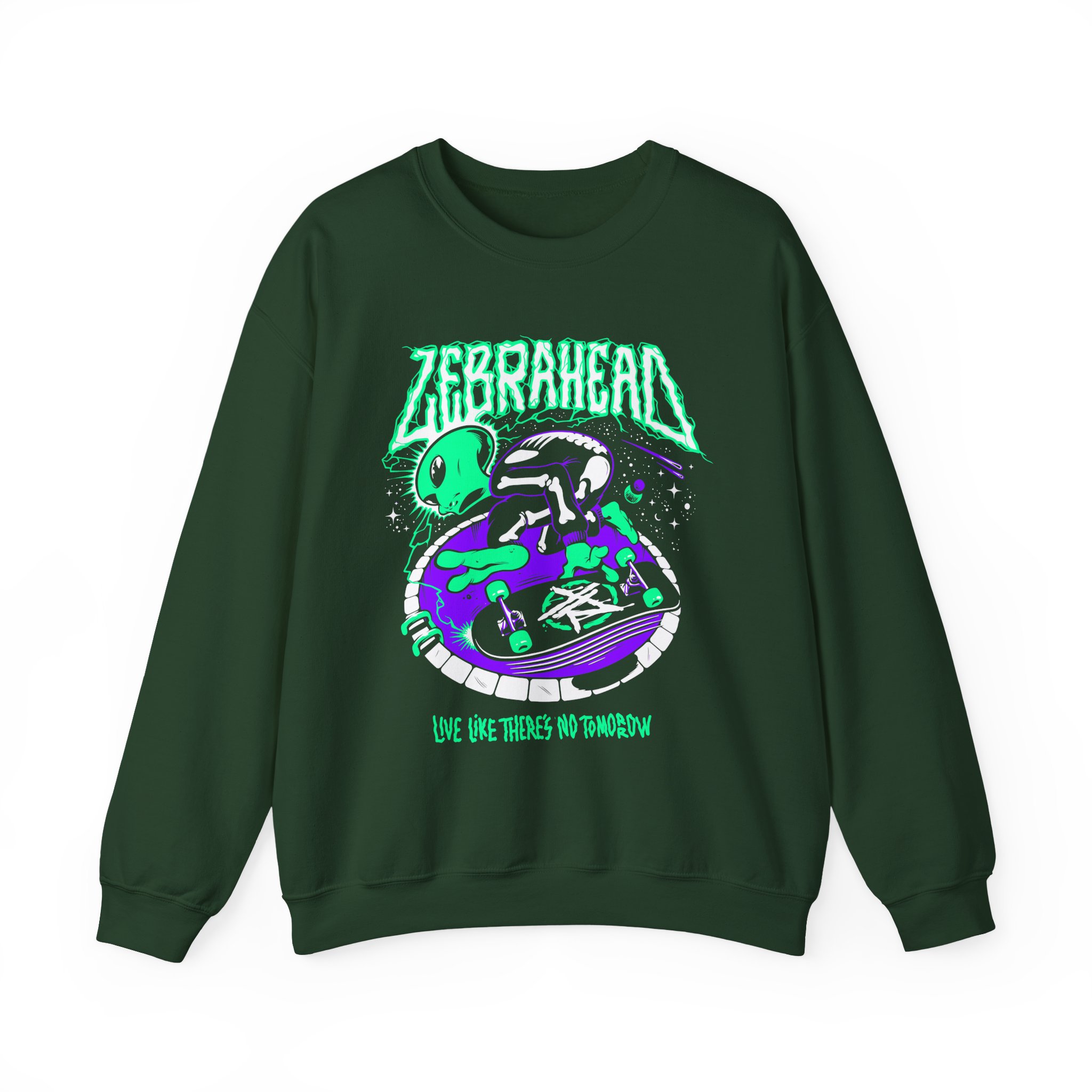 Zebrahead Alien Unisex Heavy Blendâ„¢ Crewneck Sweatshirt