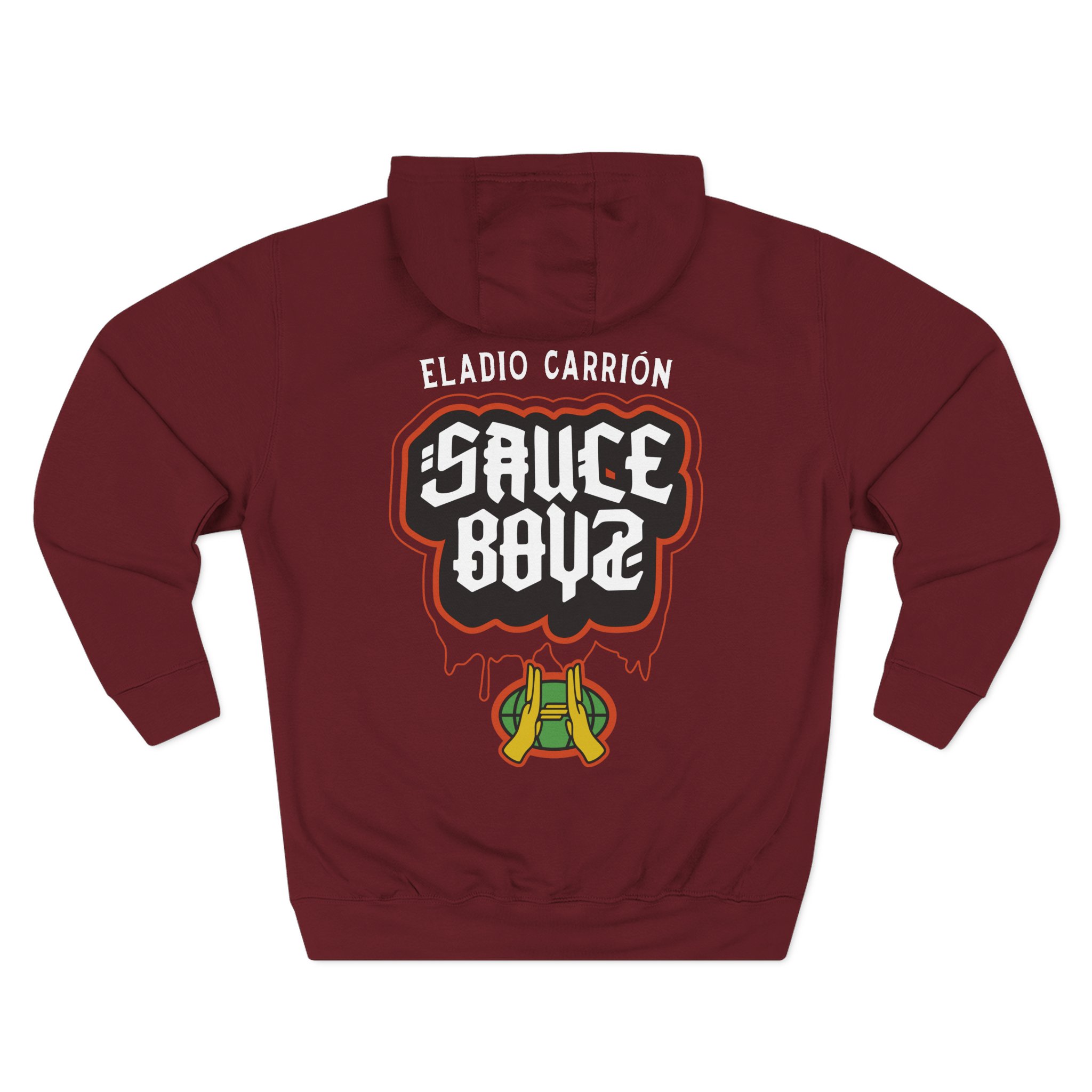 Eladio Carrion Sauce Boyz Three-Panel Fleece Hoodie