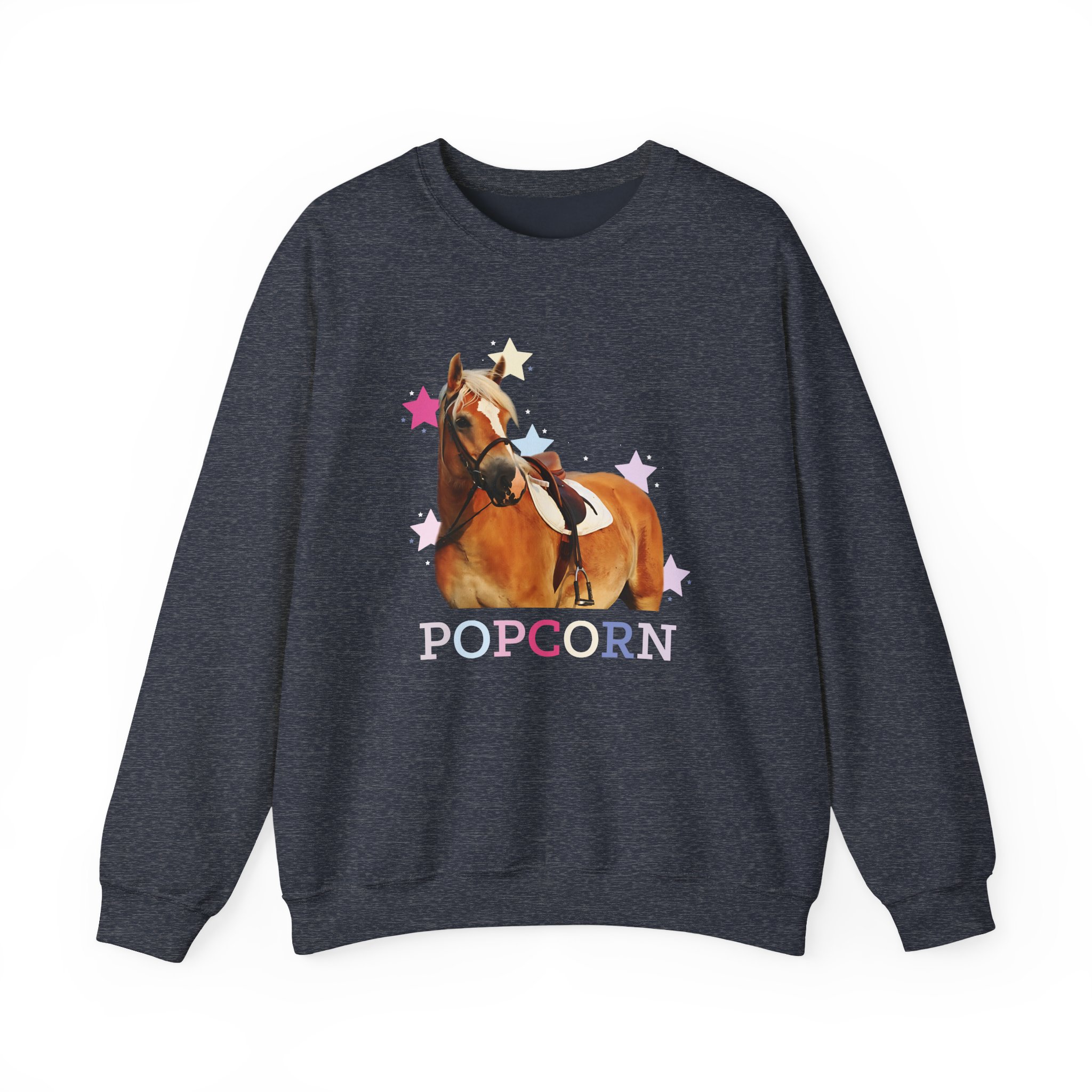 Harlow and Popcorn Stars Unisex Heavy Blendâ„¢ Crewneck Sweatshirt