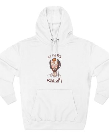 Asmongold Three-Panel Fleece Hoodie