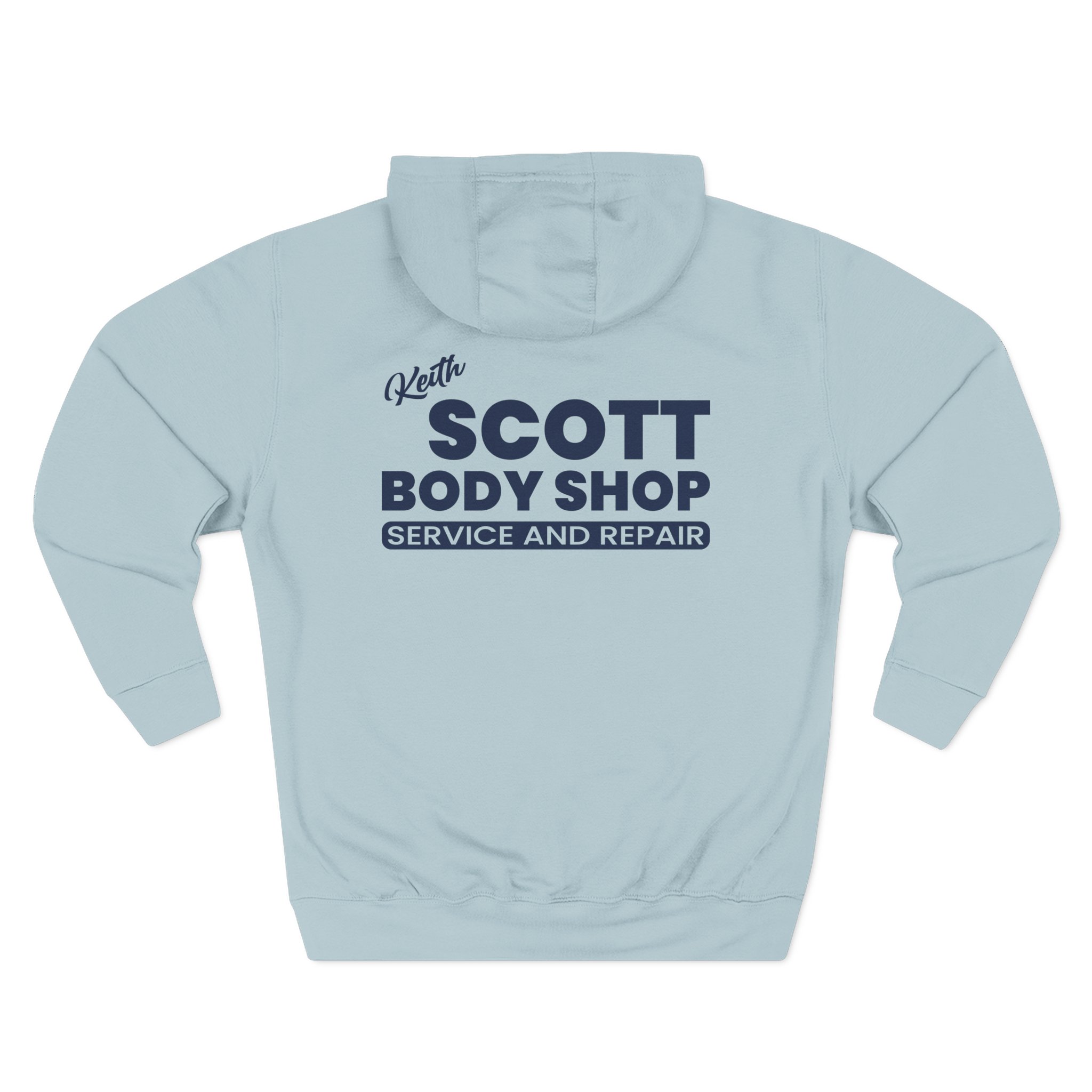 Keith Scott Body Shop One Tree Hill Three-Panel Fleece Hoodie