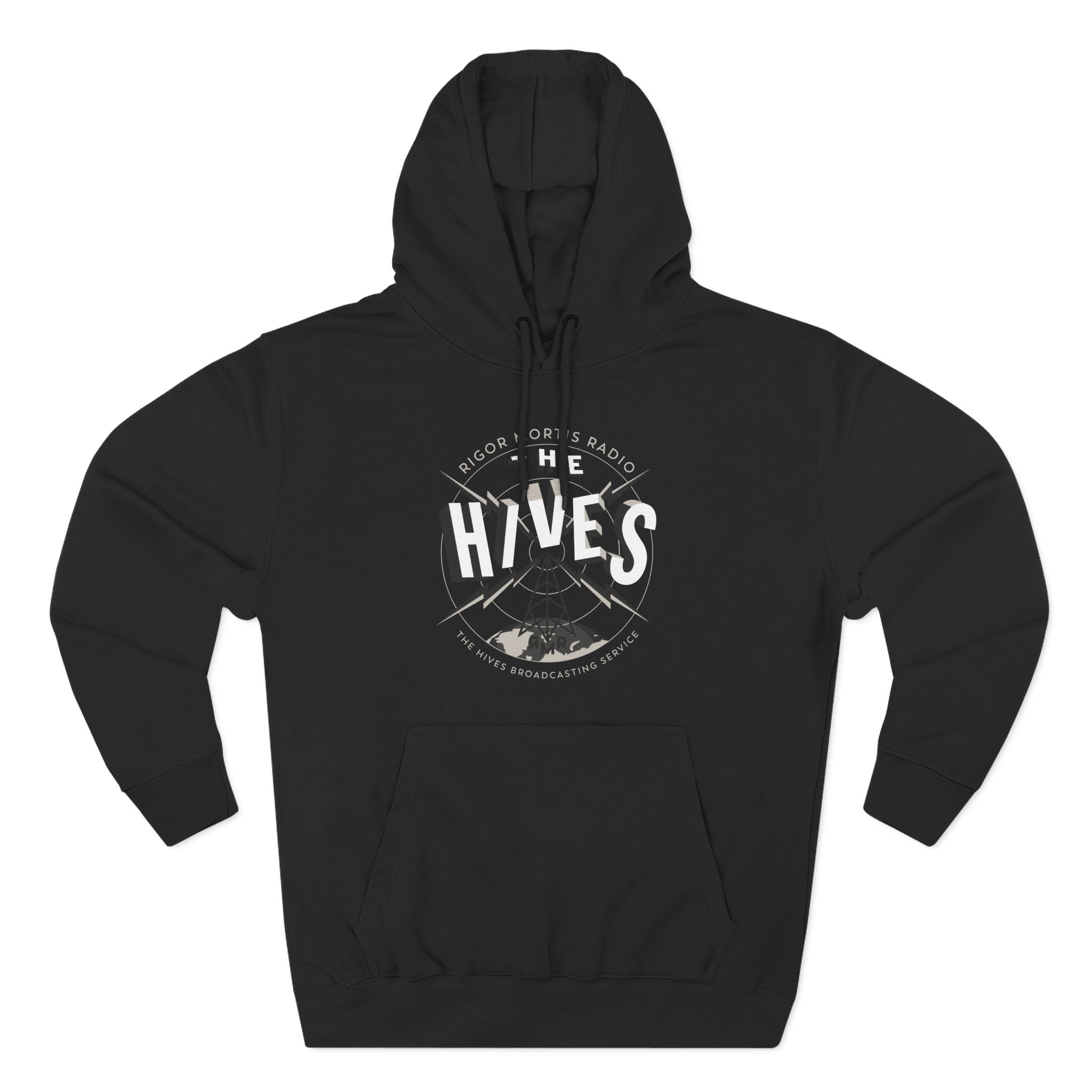 The Hives Rigor Mortis Radio Tower Three-Panel Fleece Hoodie