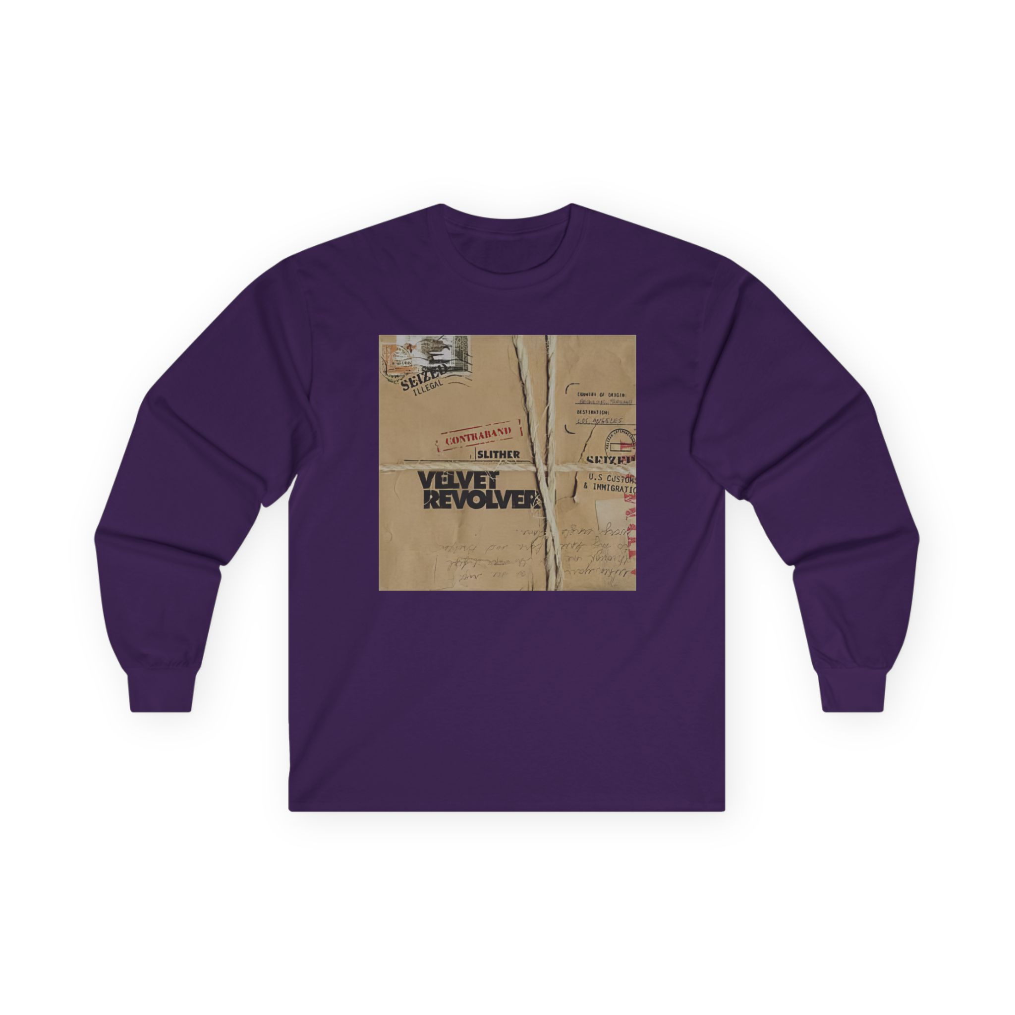 Velvet Revolver Slither 2 Album Cover Unisex Ultra Cotton Long Sleeve Tee