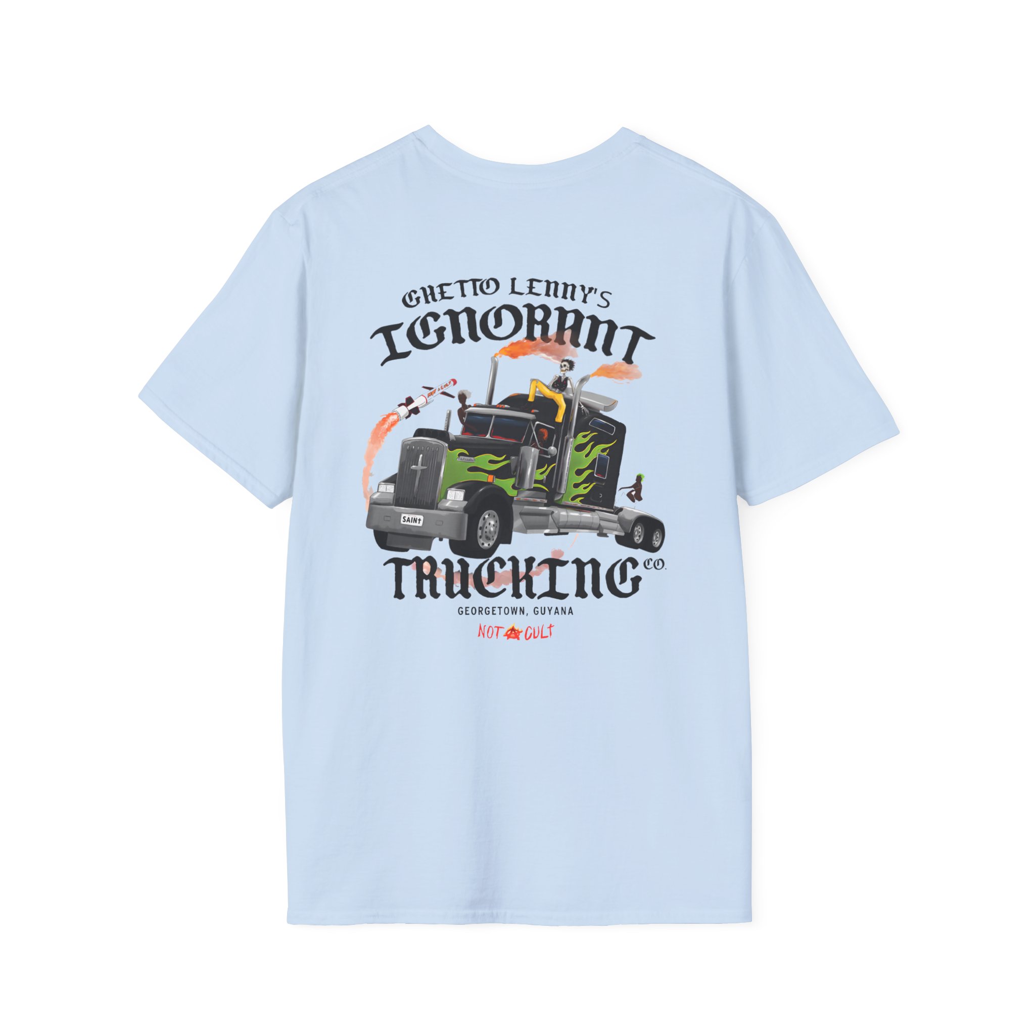 Saint Jhn Ghetto Lenny's Trucking Co. Unisex Softstyle T-Shirt