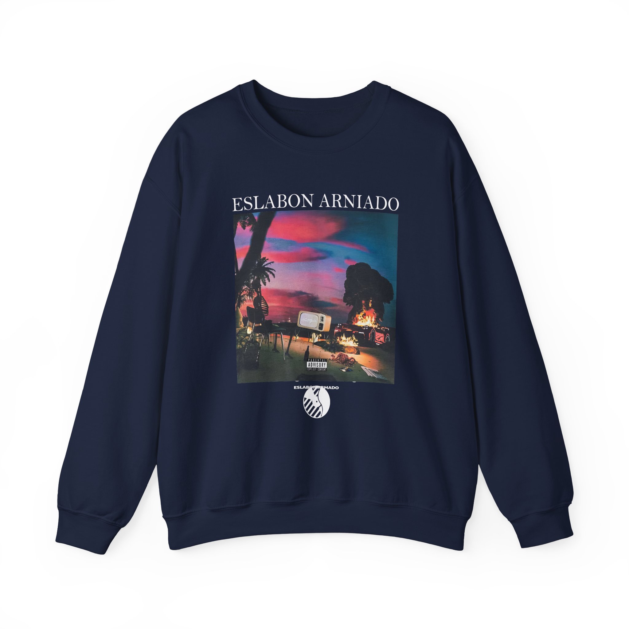 Eslabon Armado Nostalgia Album Unisex Heavy Blendâ„¢ Crewneck Sweatshirt