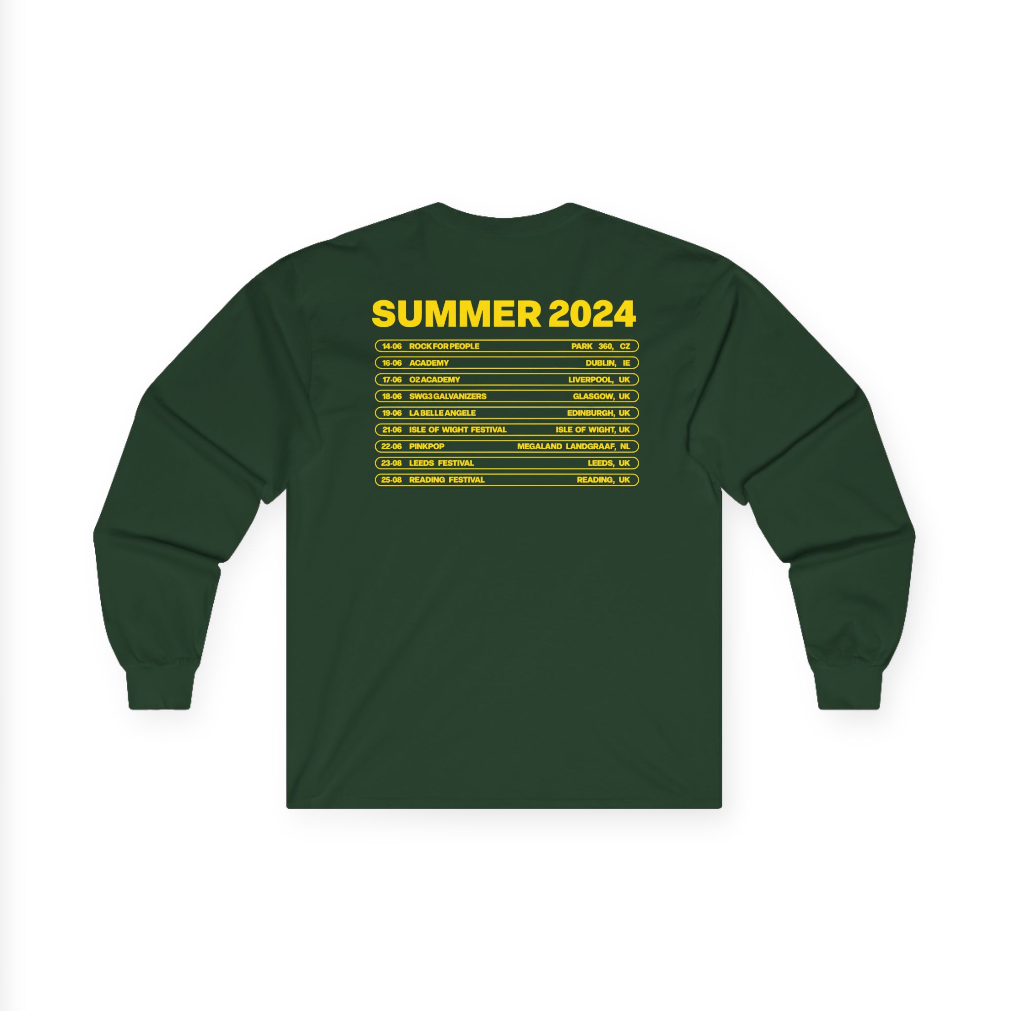 James Marriott Uk Eu 2024 Tour Unisex Ultra Cotton Long Sleeve Tee