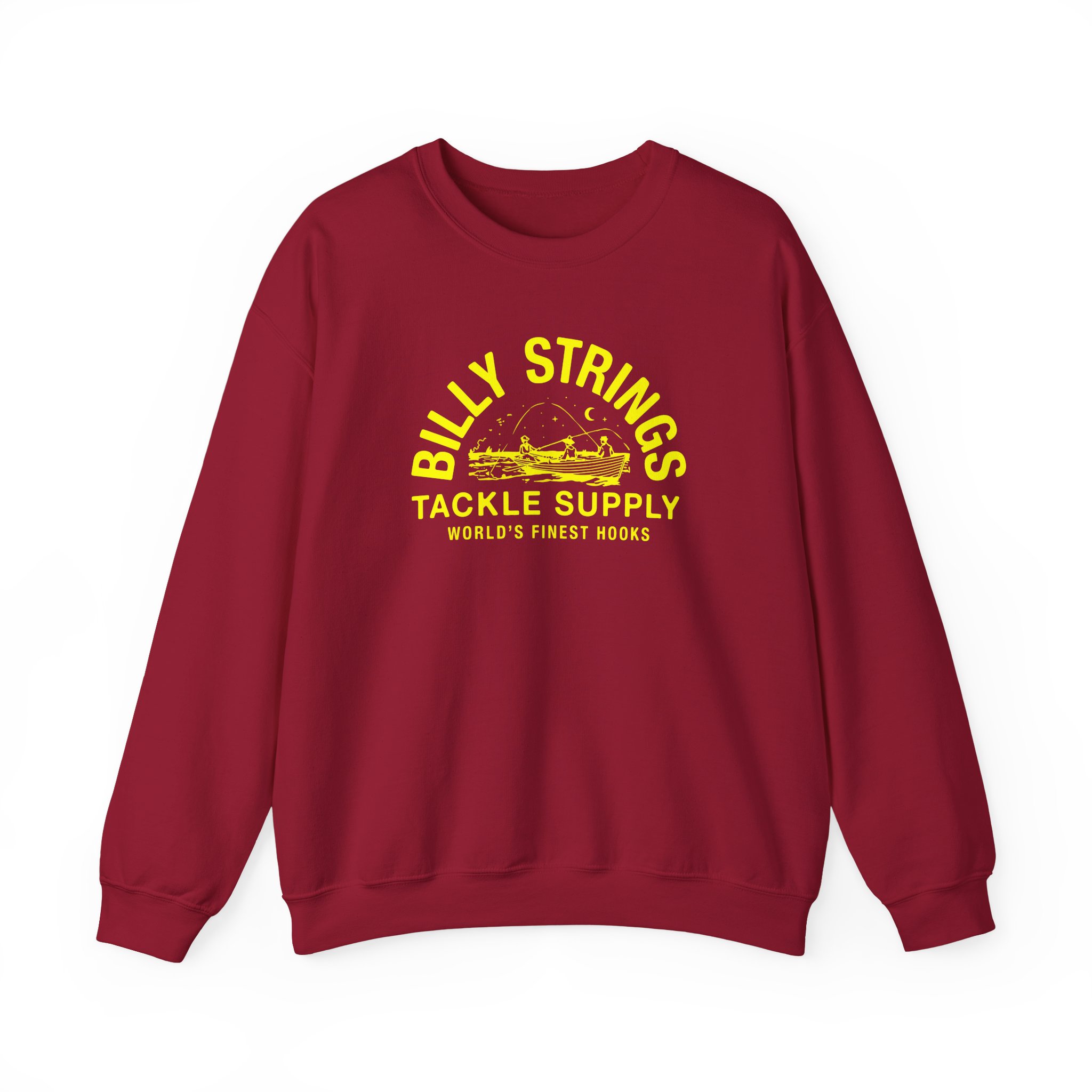 Billy Strings Tackle Supply Unisex Heavy Blendâ„¢ Crewneck Sweatshirt