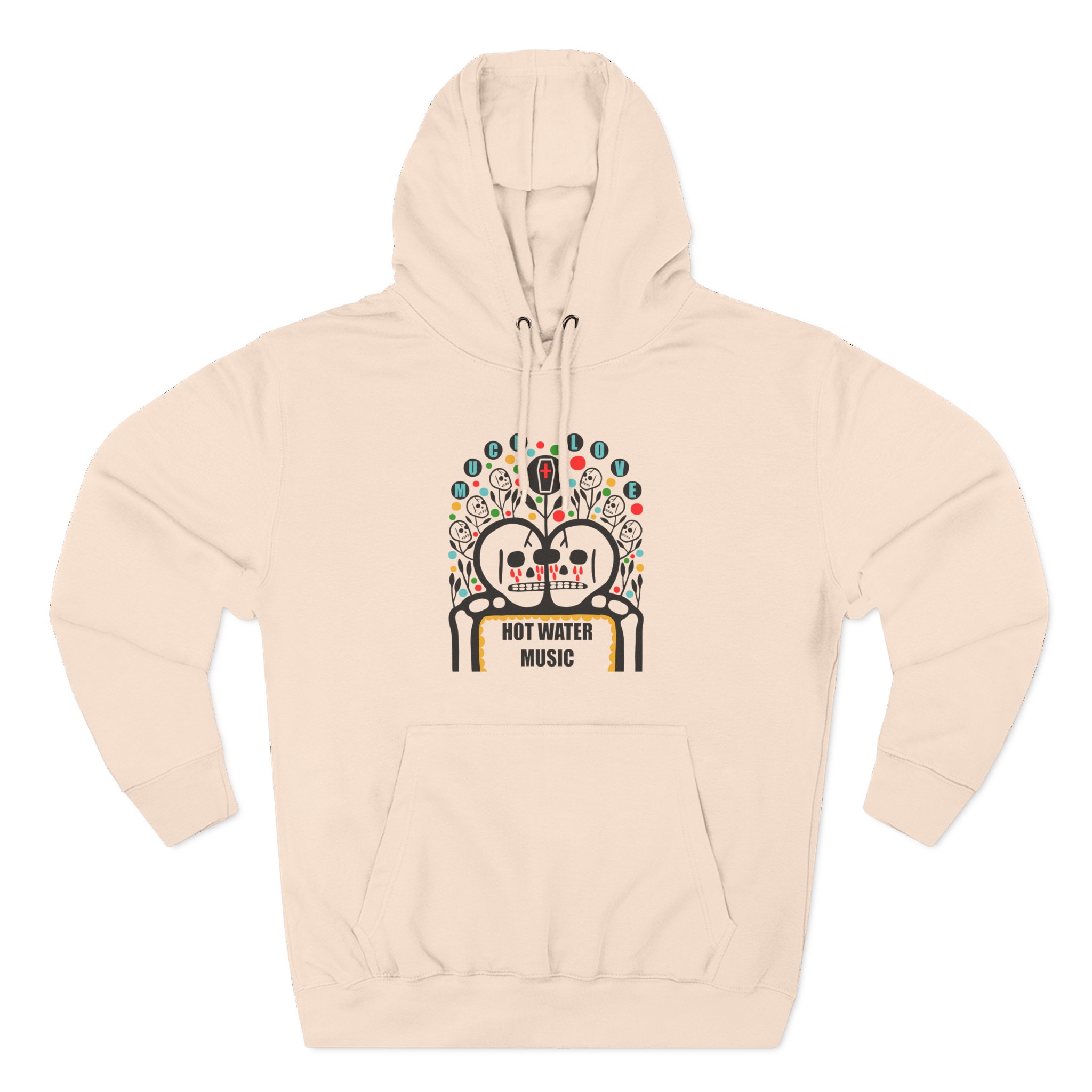 Hot Water Music Much Love Three-Panel Fleece Hoodie