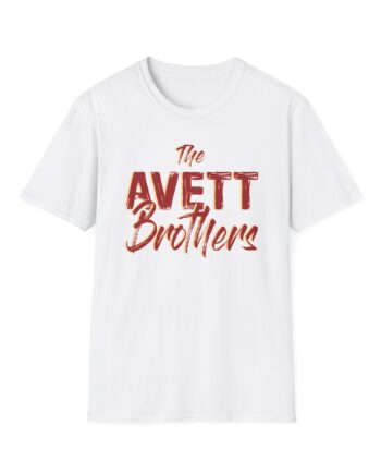 Avett Brothers Painted Sign Logo Unisex Softstyle T-Shirt