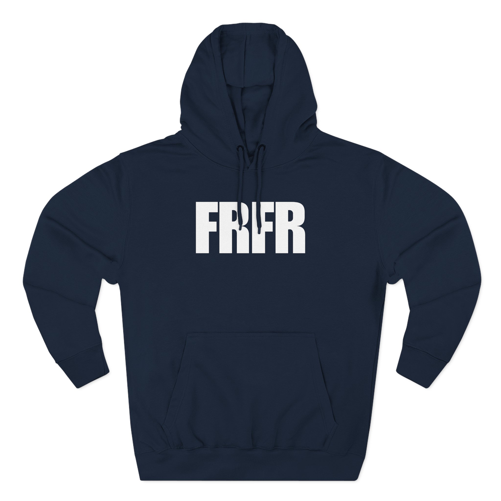 Papaplatte FRFR Three-Panel Fleece Hoodie