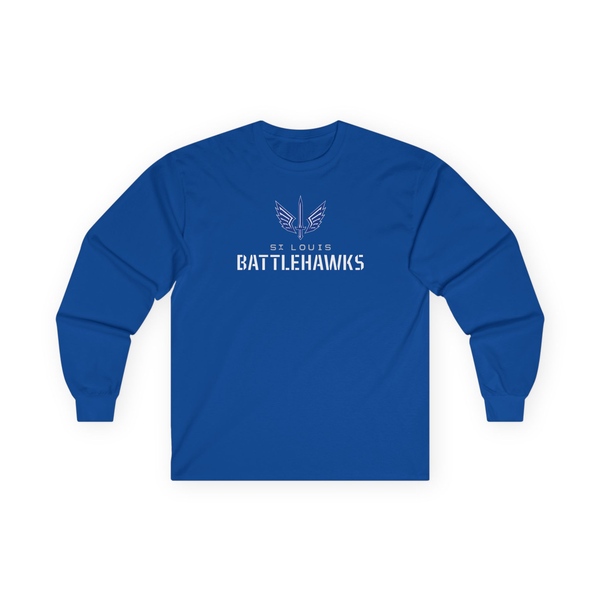 St. Louis Battlehawks 108 Stitches Unisex Ultra Cotton Long Sleeve Tee