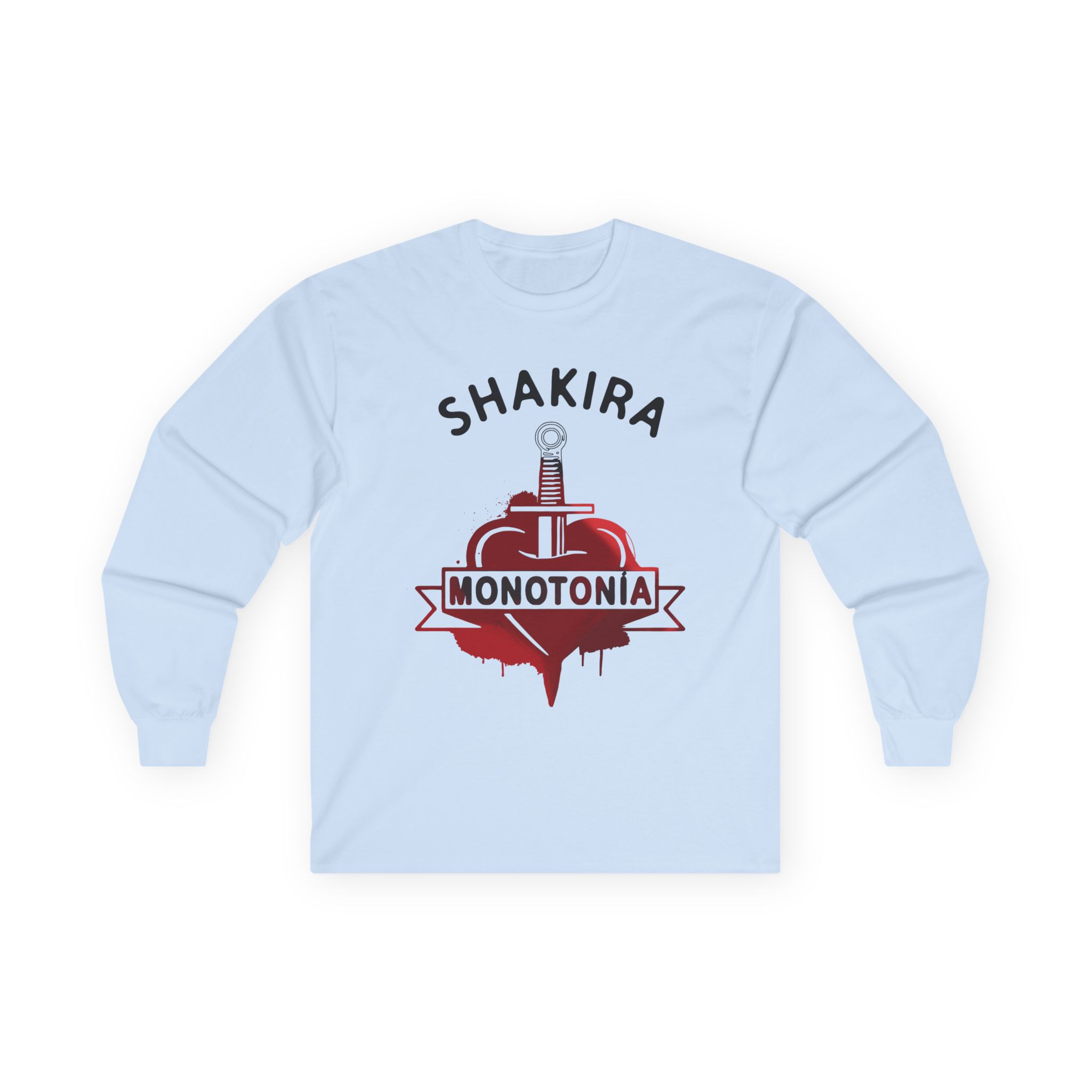 Shakira MonotonĂa Unisex Ultra Cotton Long Sleeve Tee