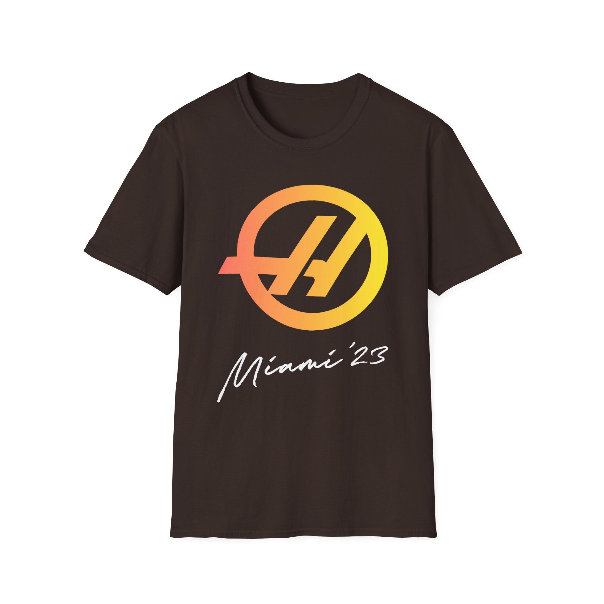 Haas F1 Miami Gp Unisex Softstyle T-Shirt