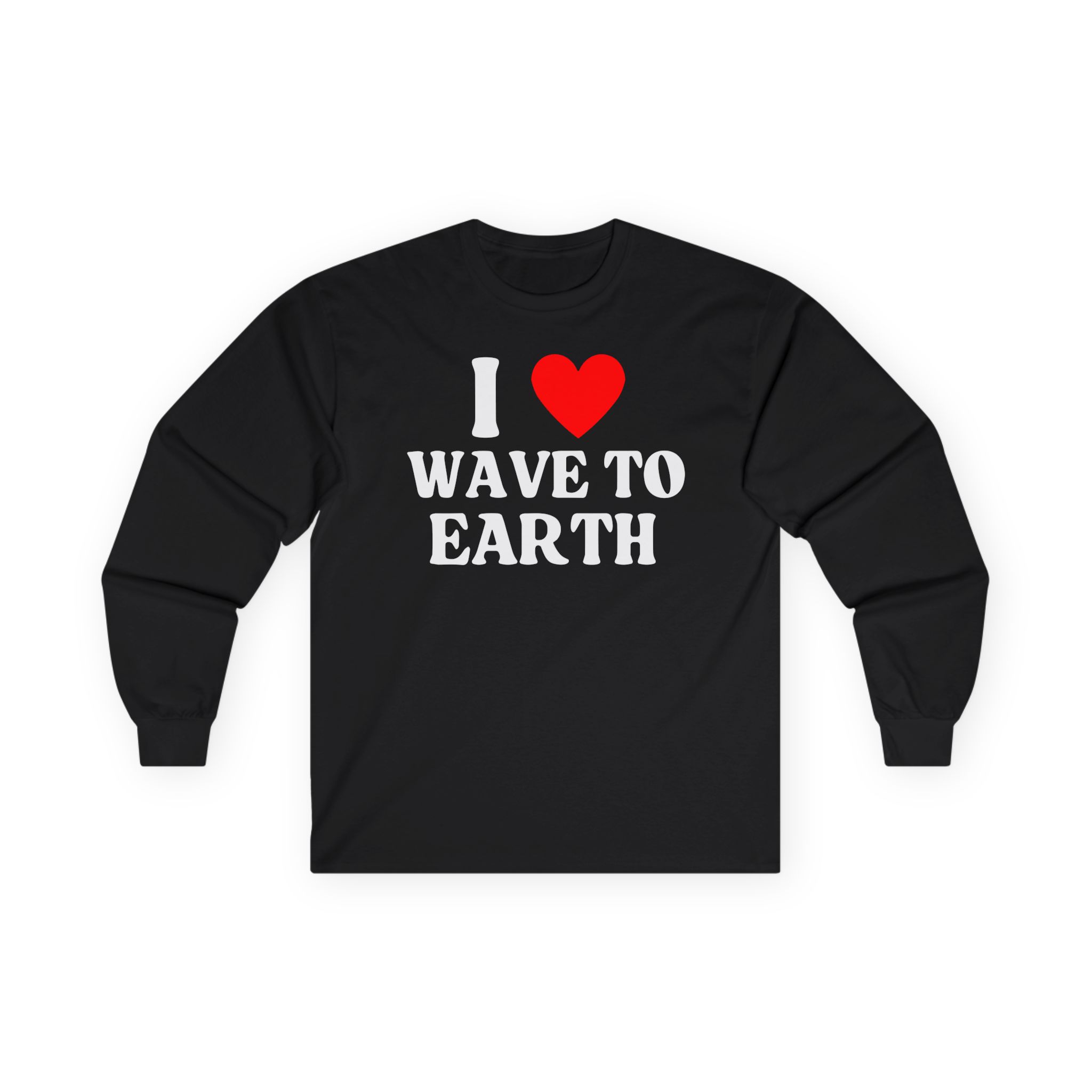 I Love Wave to Earth Unisex Ultra Cotton Long Sleeve Tee