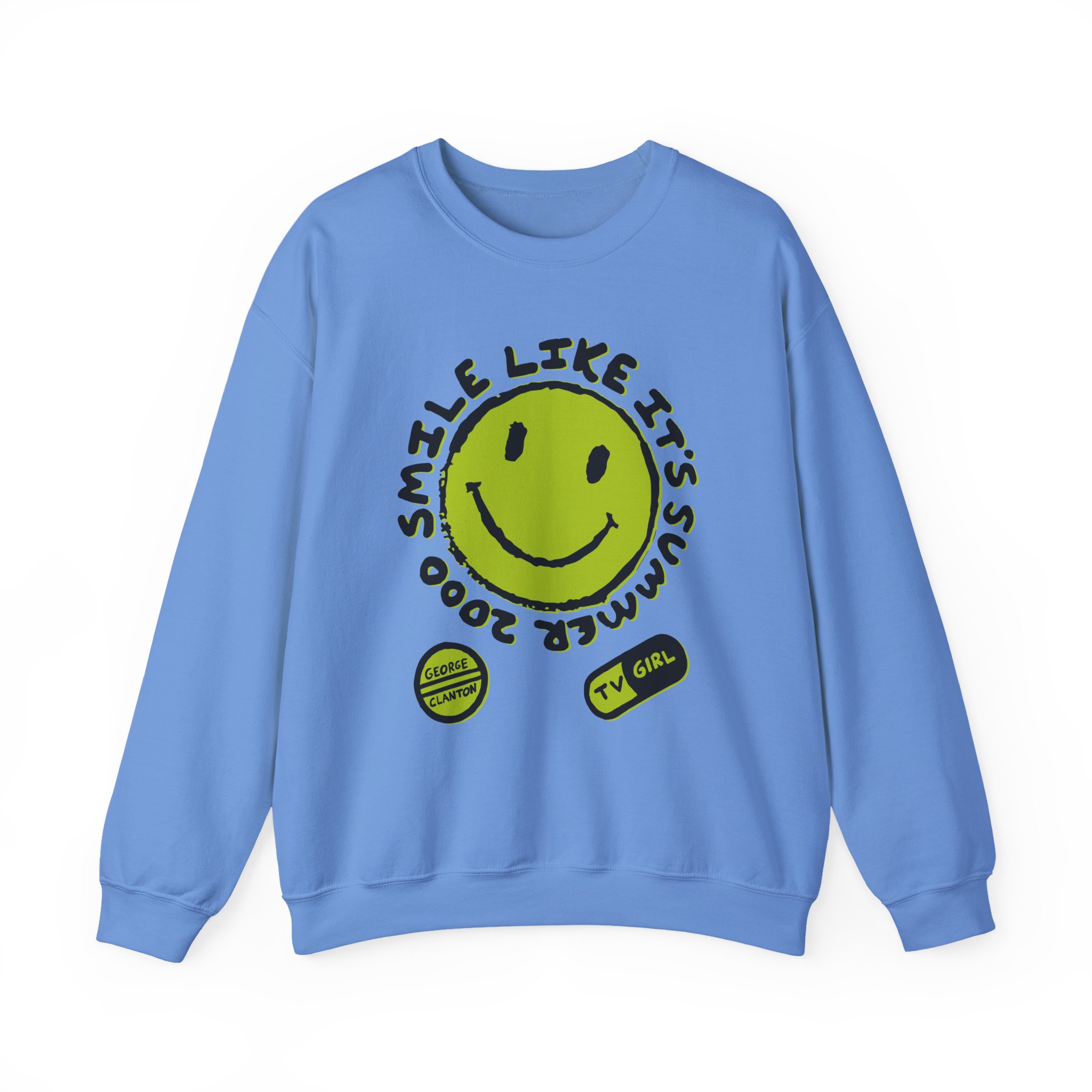 Tv Girl Smile Like It's Summer 2000 Unisex Heavy Blendâ„¢ Crewneck Sweatshirt
