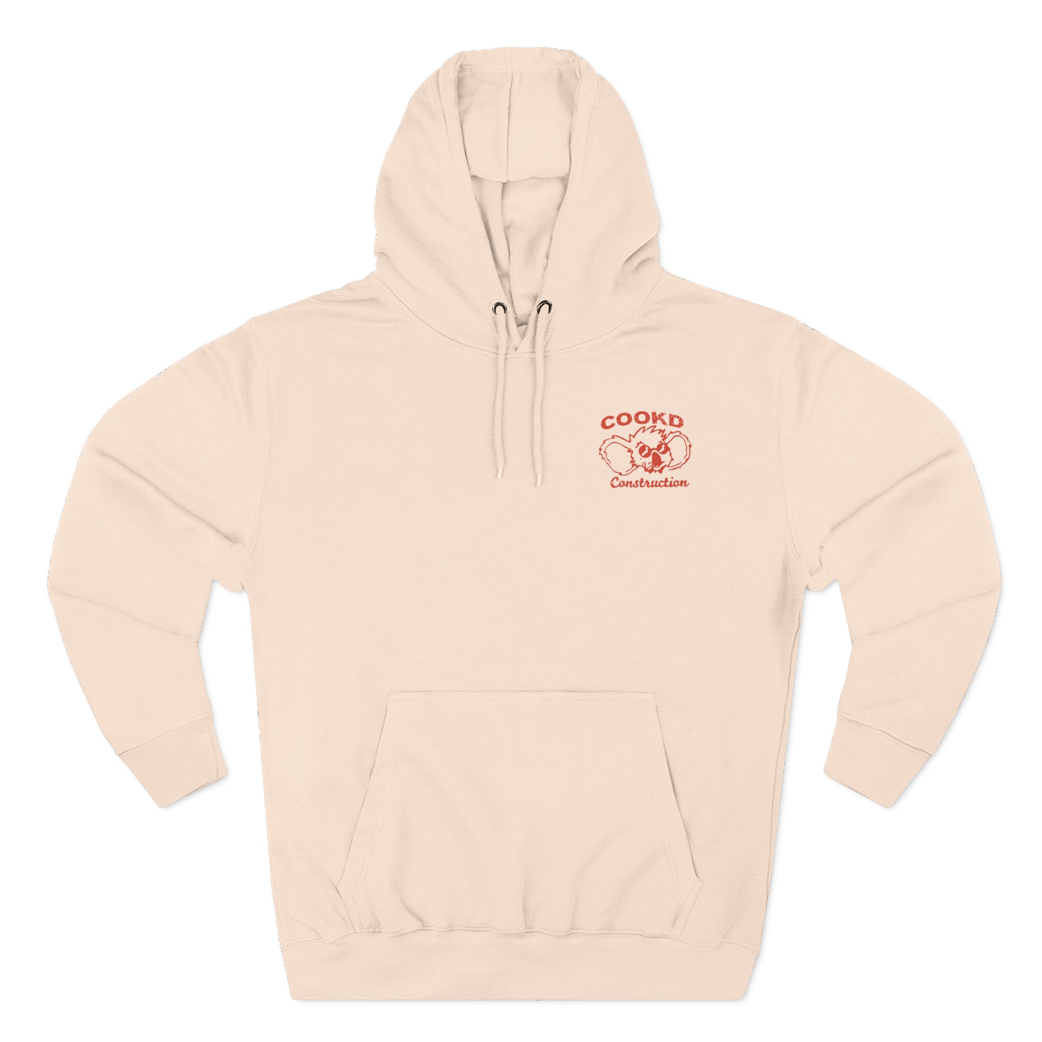 Cookd Construction Koala Three-Panel Fleece Hoodie