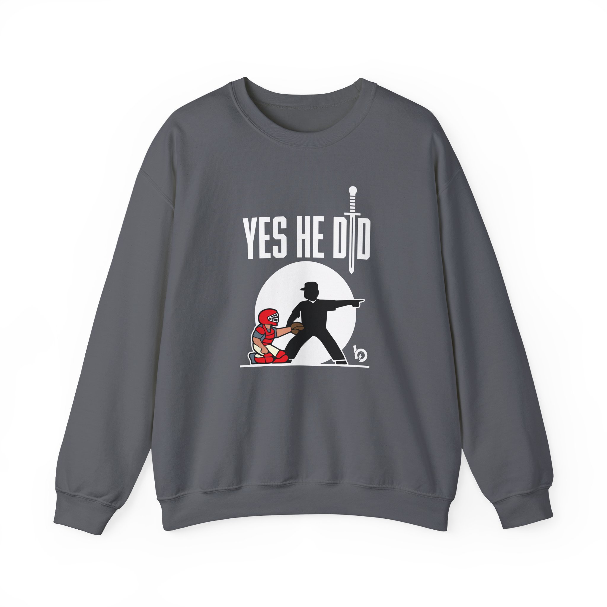 Trevor Bauer Yes He Did Unisex Heavy Blendâ„¢ Crewneck Sweatshirt