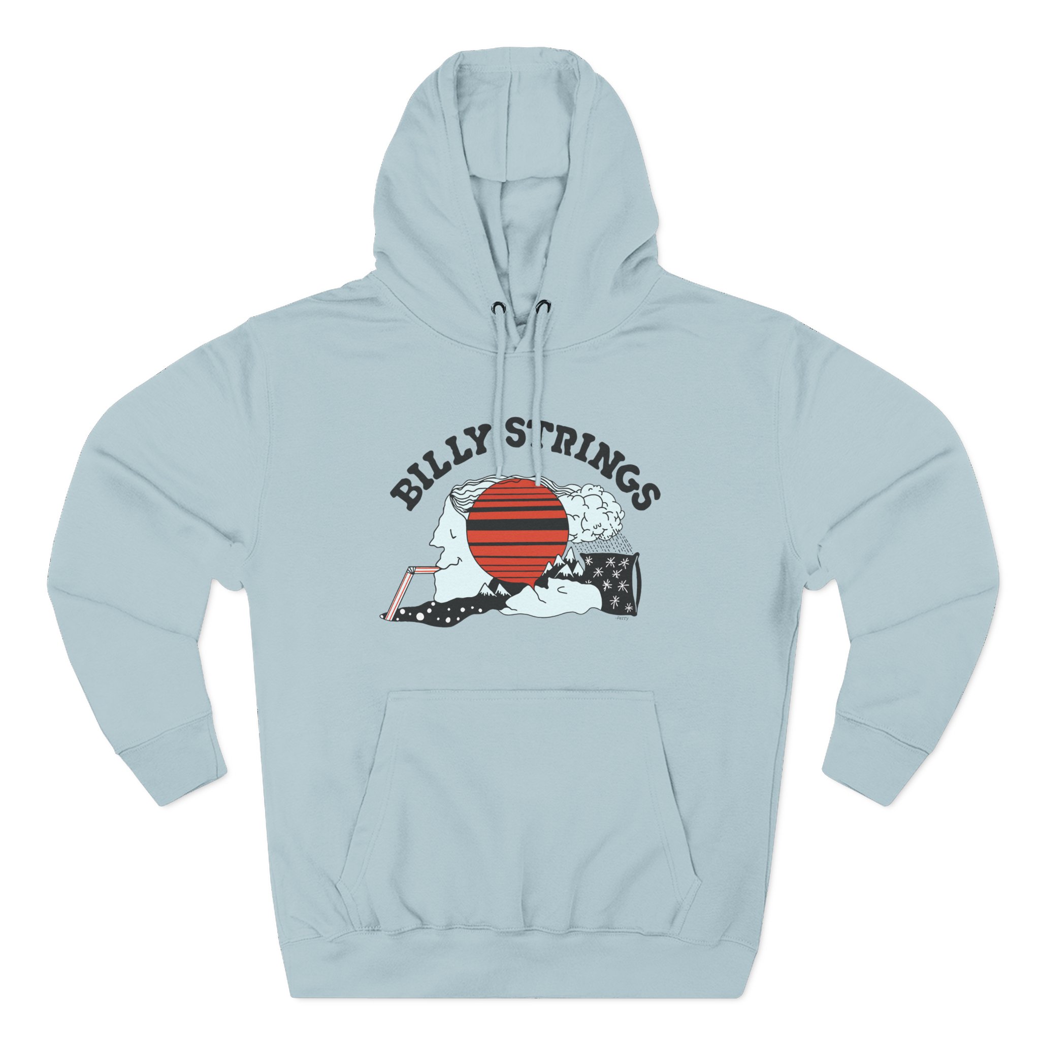 Billy Strings Dream Tie Dye Three-Panel Fleece Hoodie