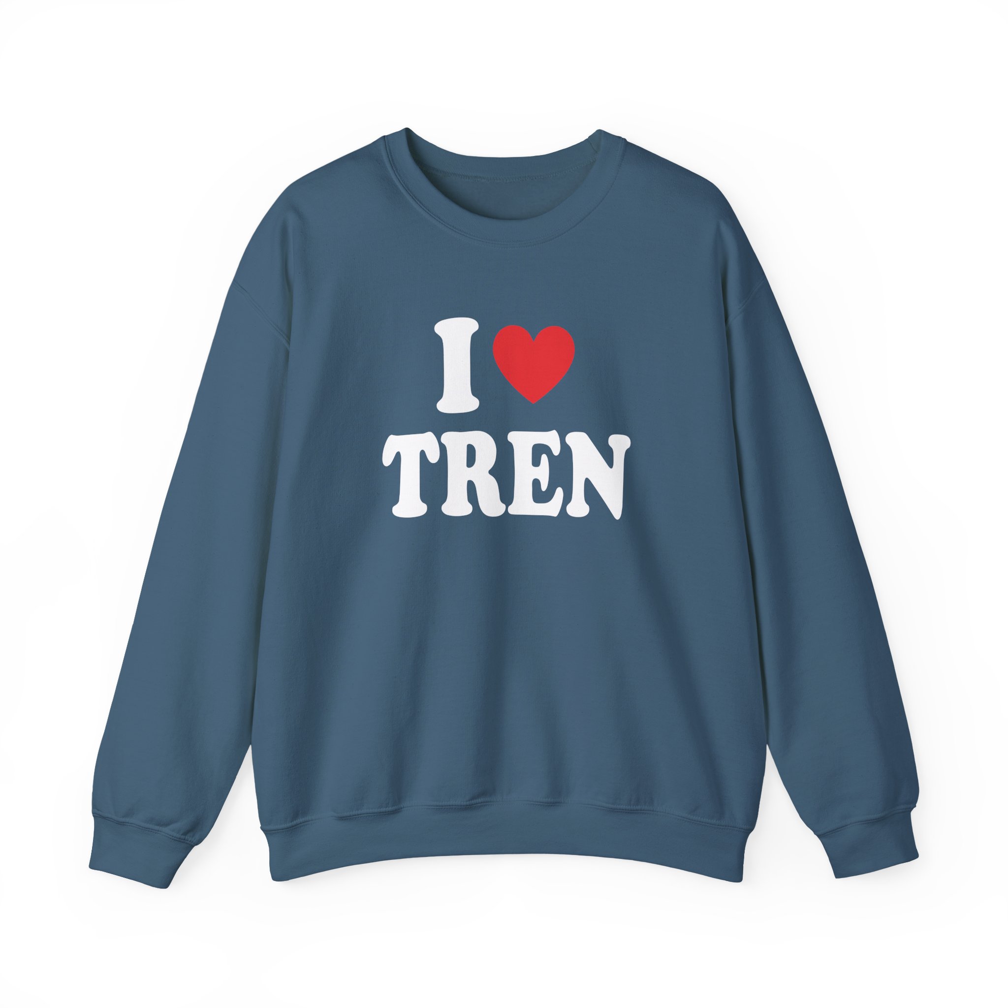 I Love Tren Twins Unisex Heavy Blendâ„¢ Crewneck Sweatshirt
