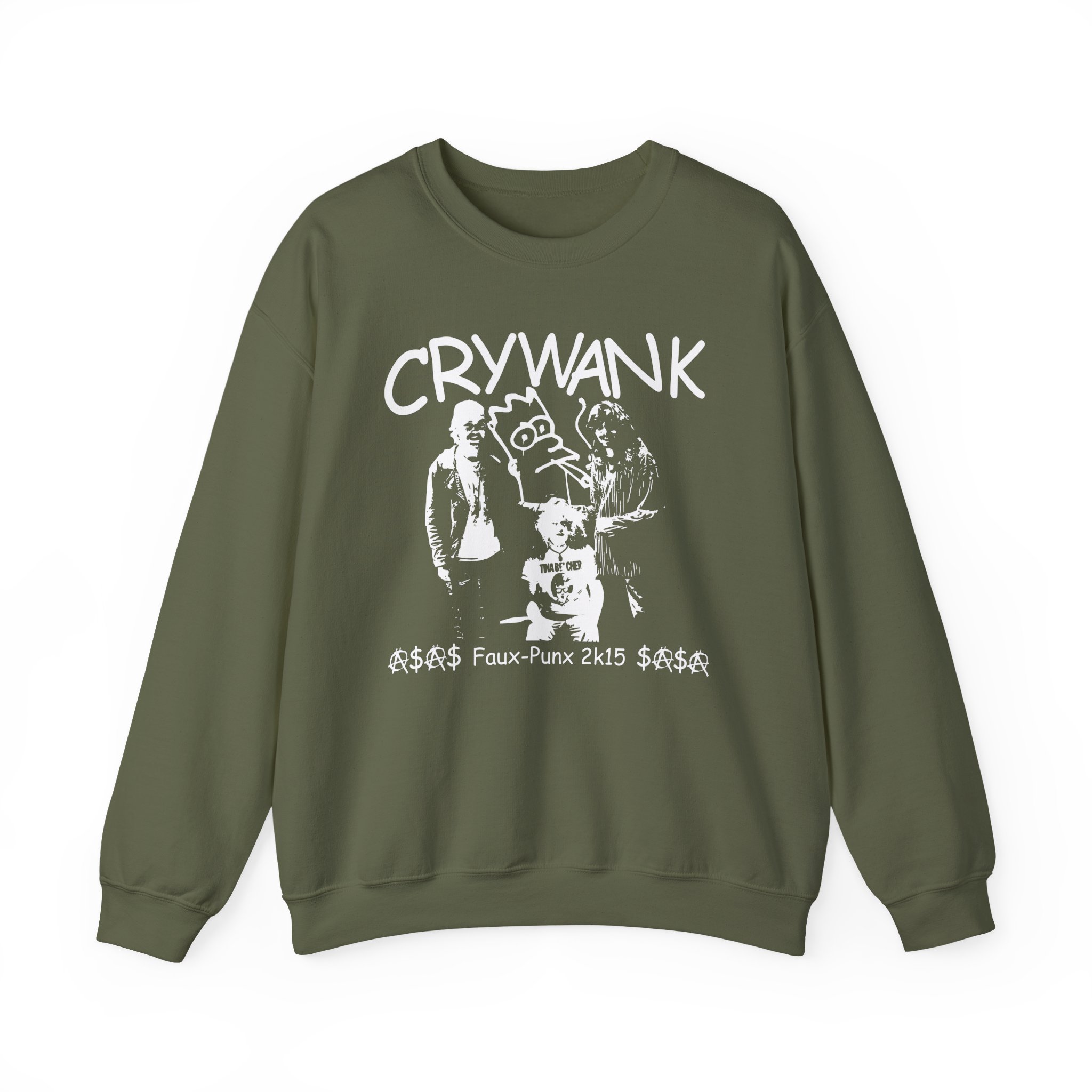 Crywank Unisex Heavy Blendâ„¢ Crewneck Sweatshirt