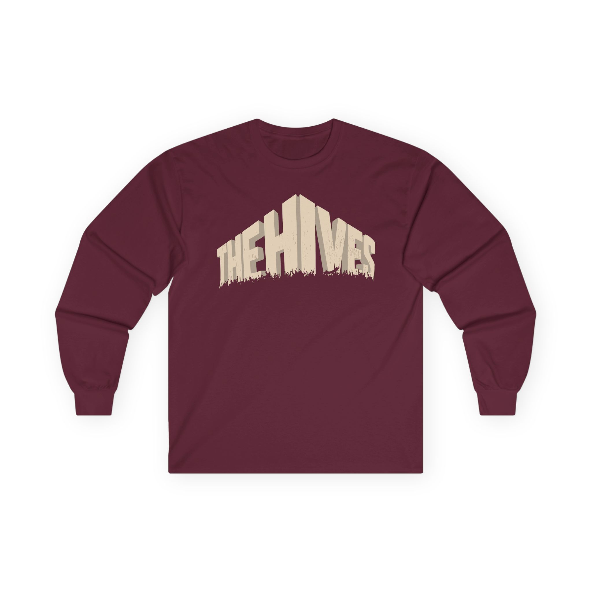 The Hives 3d Hives Logo Unisex Ultra Cotton Long Sleeve Tee
