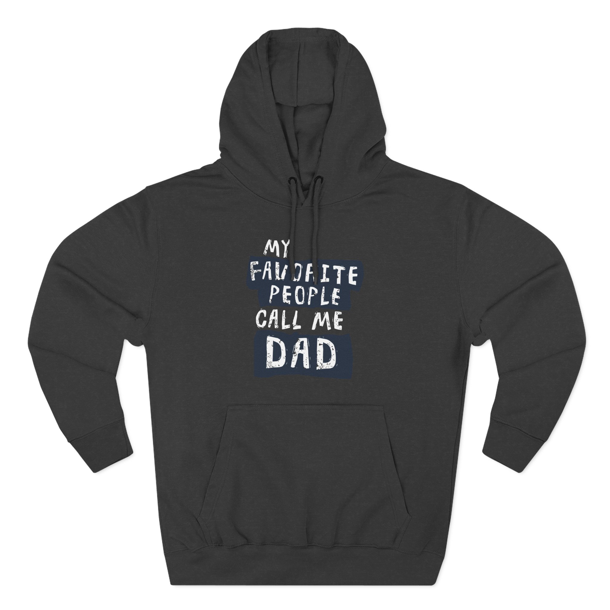 Afroman My Favorite People Call Me Dad Three-Panel Fleece Hoodie