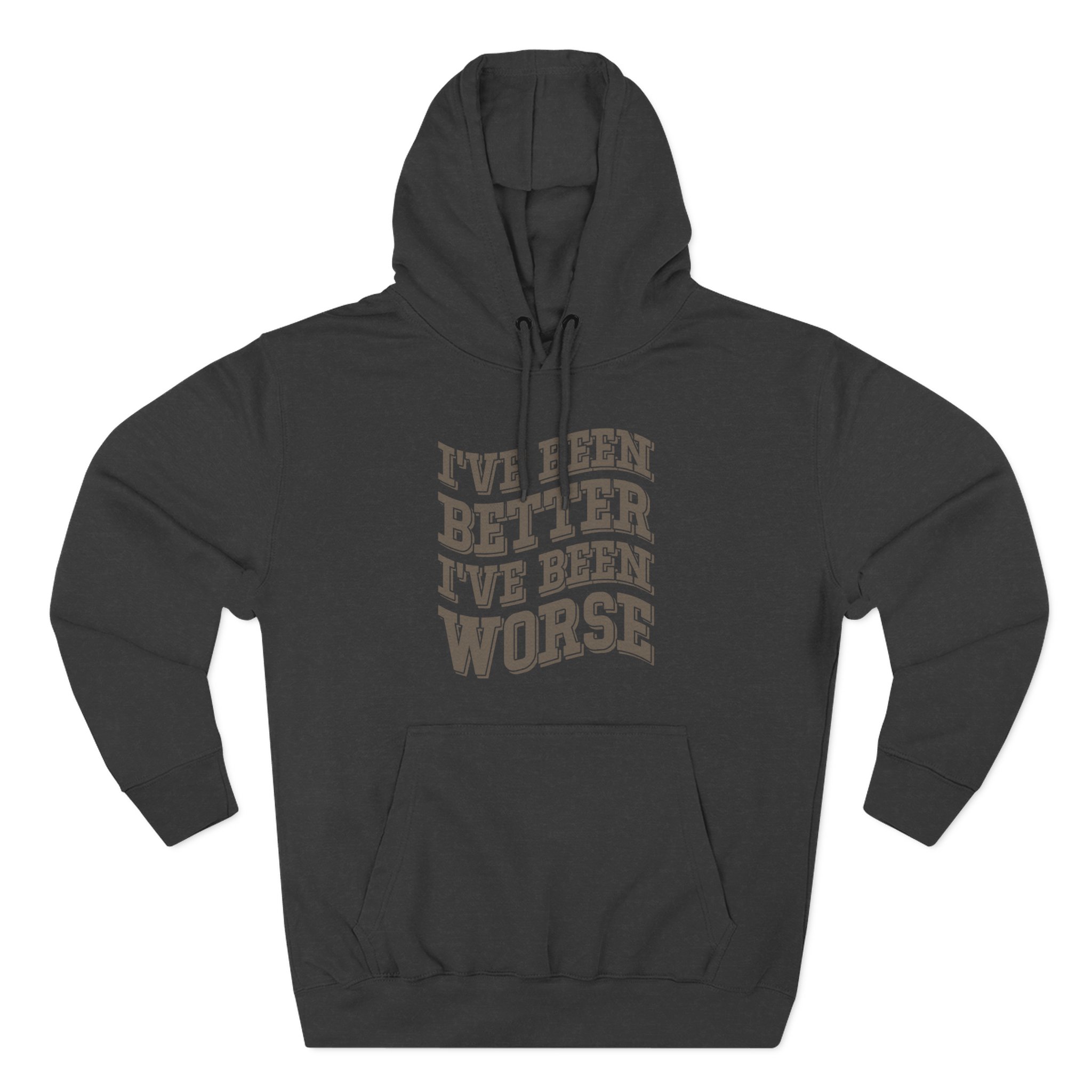 Clint Black I've Been Better Three-Panel Fleece Hoodie