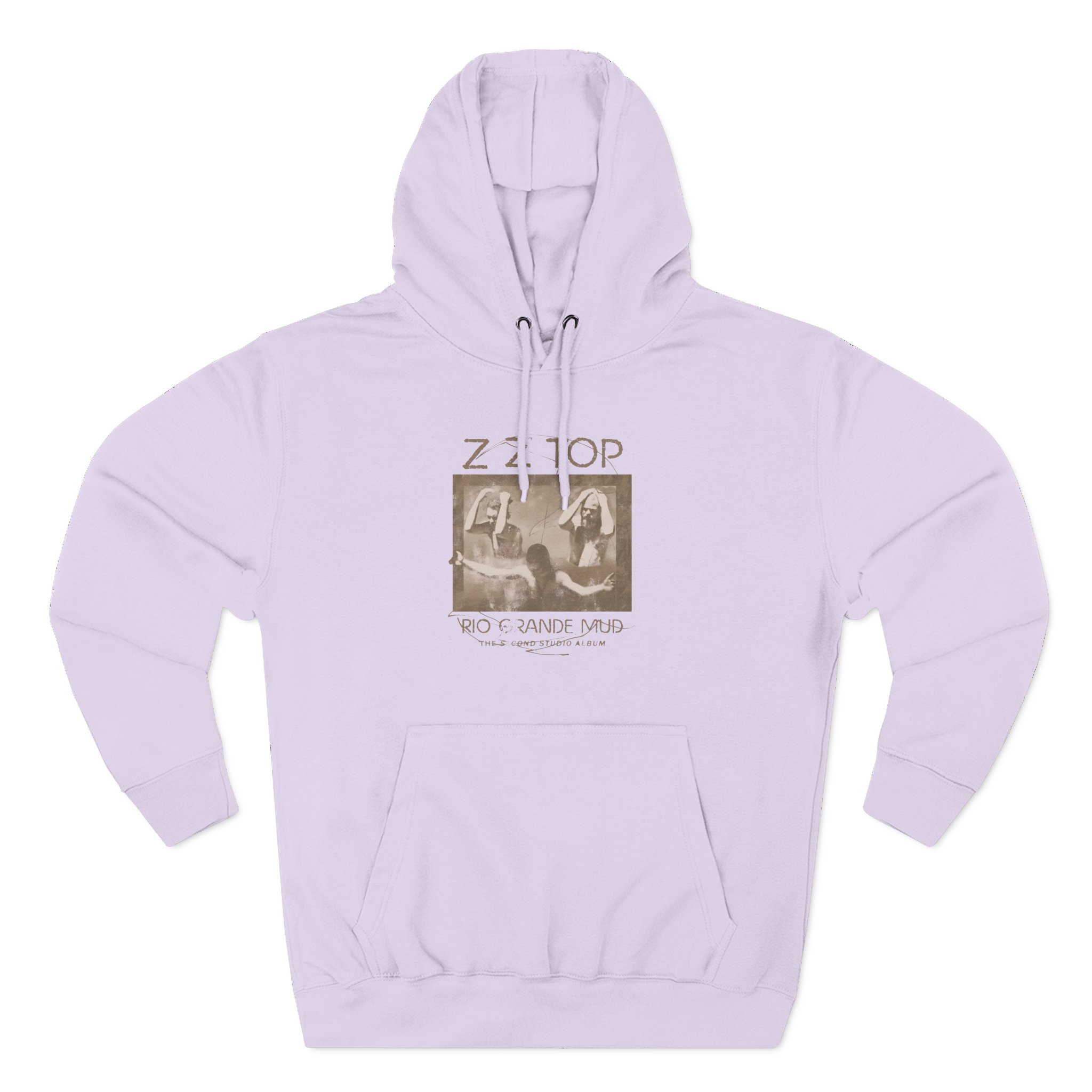 ZZ Top Rio Grande Mud Three-Panel Fleece Hoodie