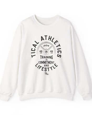 Method Man Training is Commitment and Lifestyle Tical Athletic Unisex Heavy Blend™ Crewneck Sweatshirt