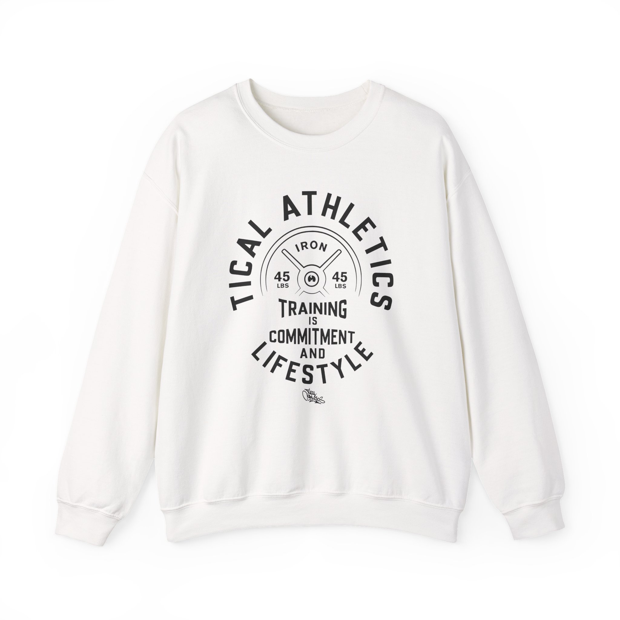 Method Man Training is Commitment and Lifestyle Tical Athletic Unisex Heavy Blendâ„¢ Crewneck Sweatshirt