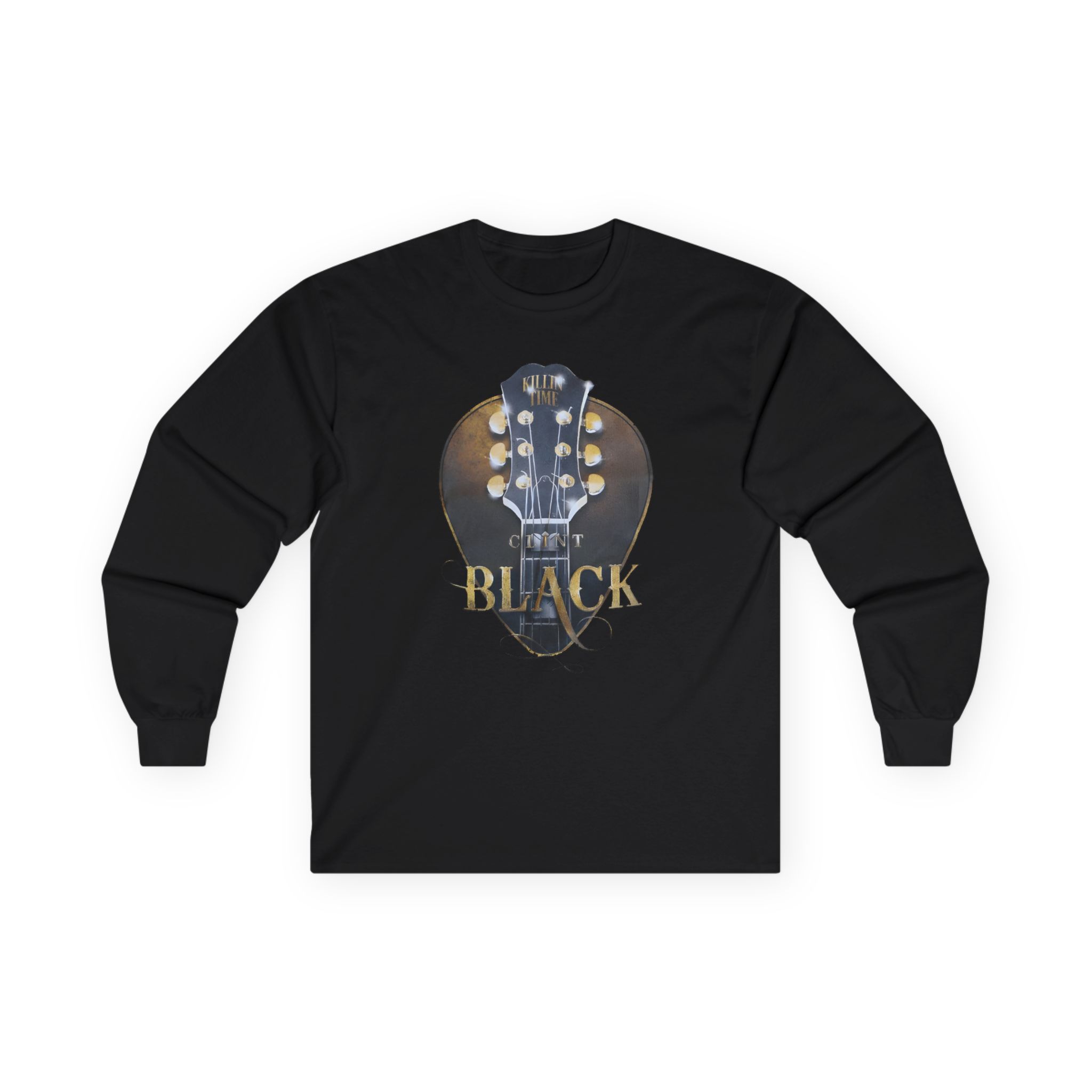 Clint Black Headstock Unisex Ultra Cotton Long Sleeve Tee