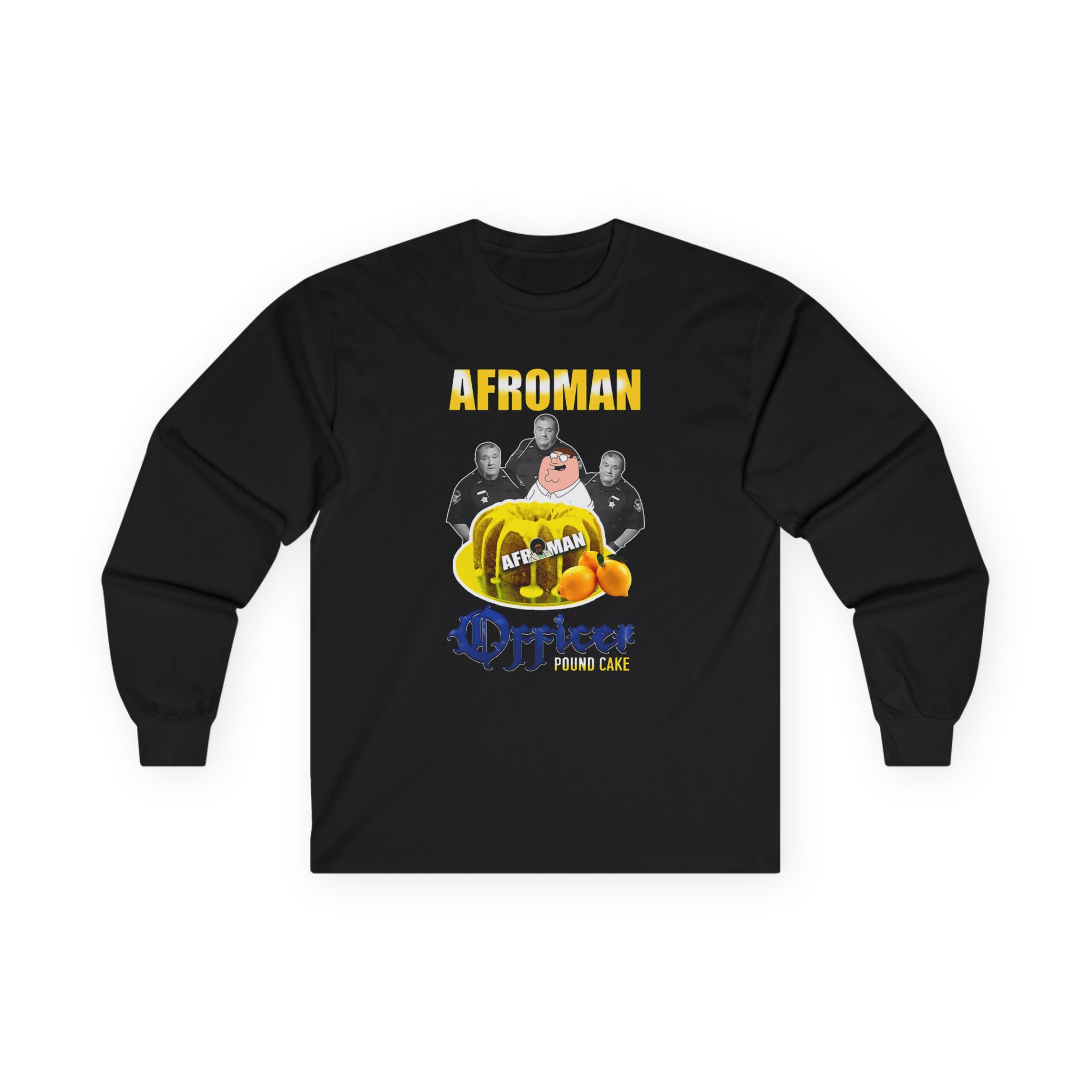 Afroman Lemon Pound Cake Unisex Ultra Cotton Long Sleeve Tee