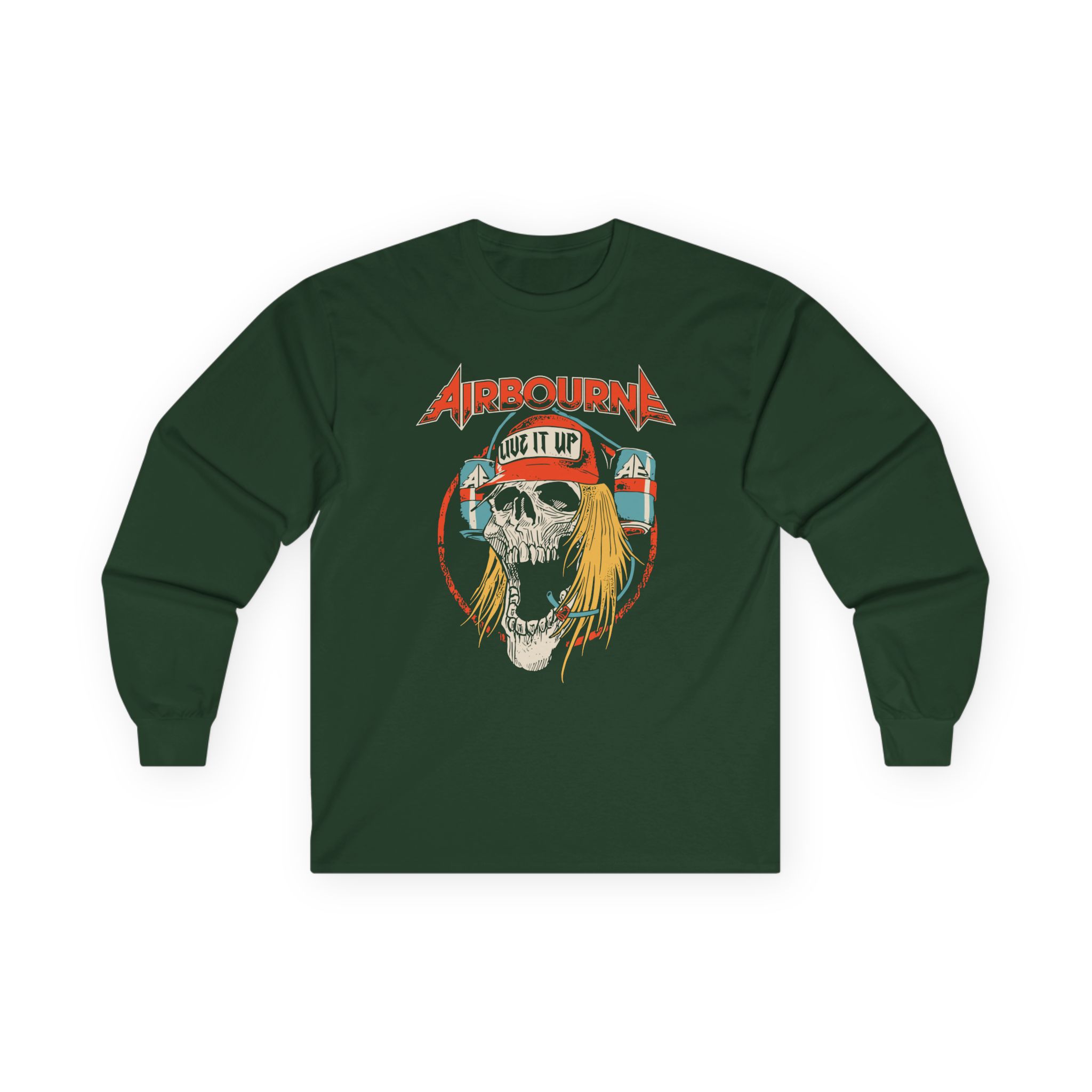 Airbourne Live It Up Unisex Ultra Cotton Long Sleeve Tee
