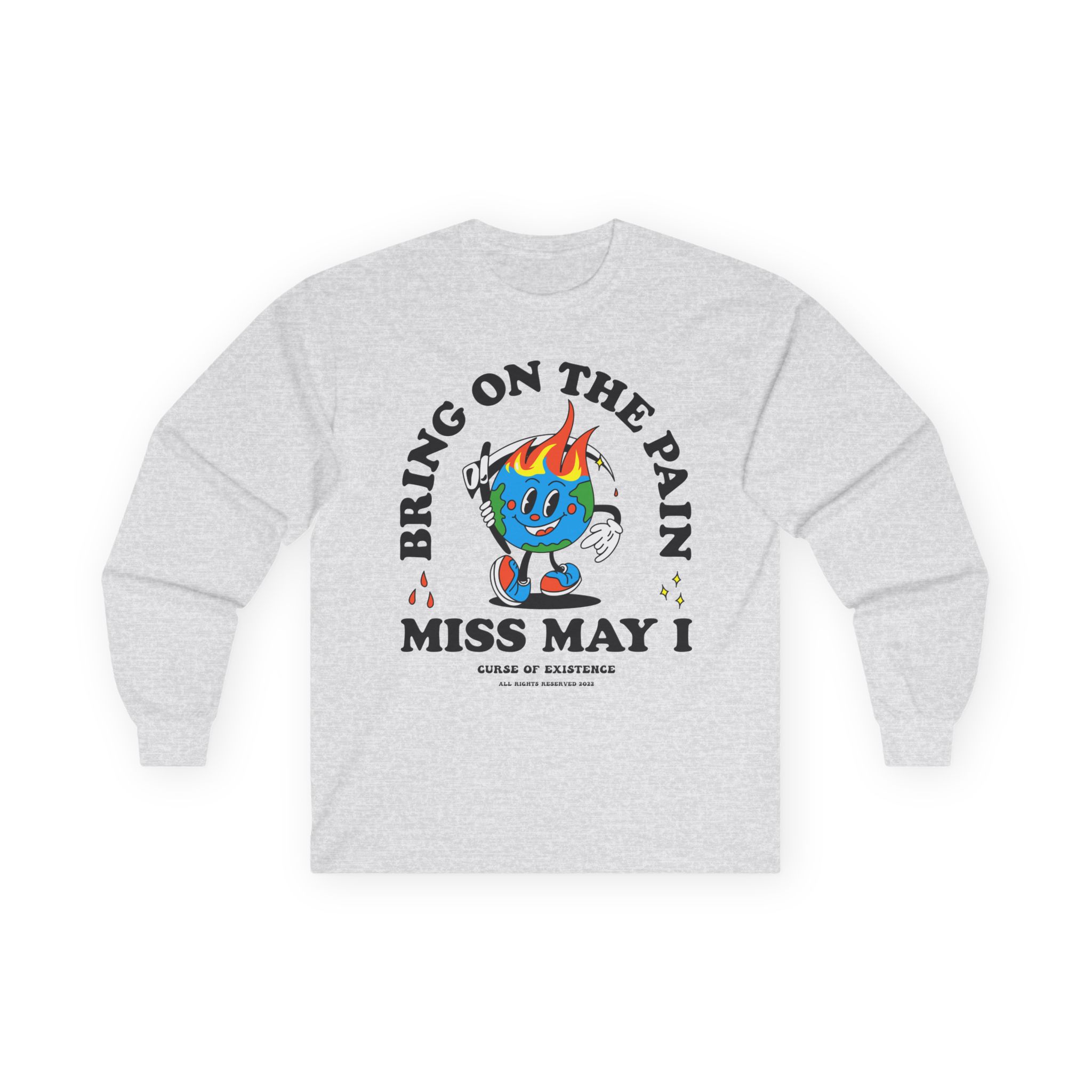 Miss May I Mr. Pain Toddler Unisex Ultra Cotton Long Sleeve Tee
