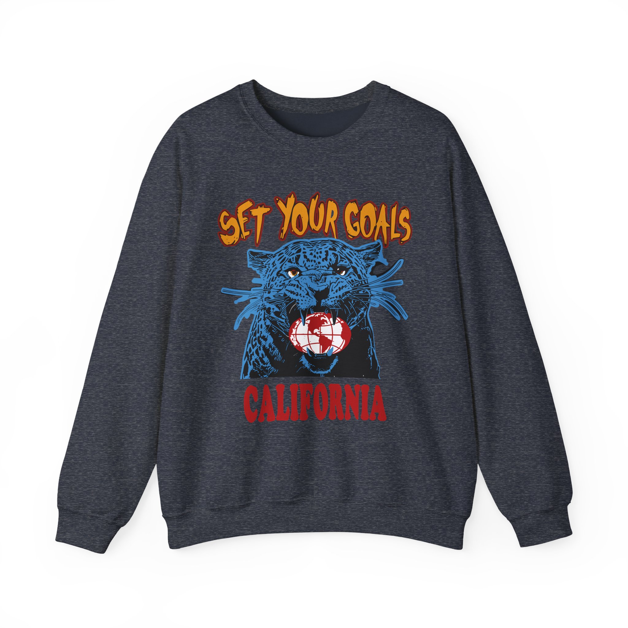 Set Your Goals Jaguar Unisex Heavy Blendâ„¢ Crewneck Sweatshirt