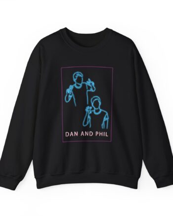 Dan And Phil Neon Unisex Heavy Blend™ Crewneck Sweatshirt