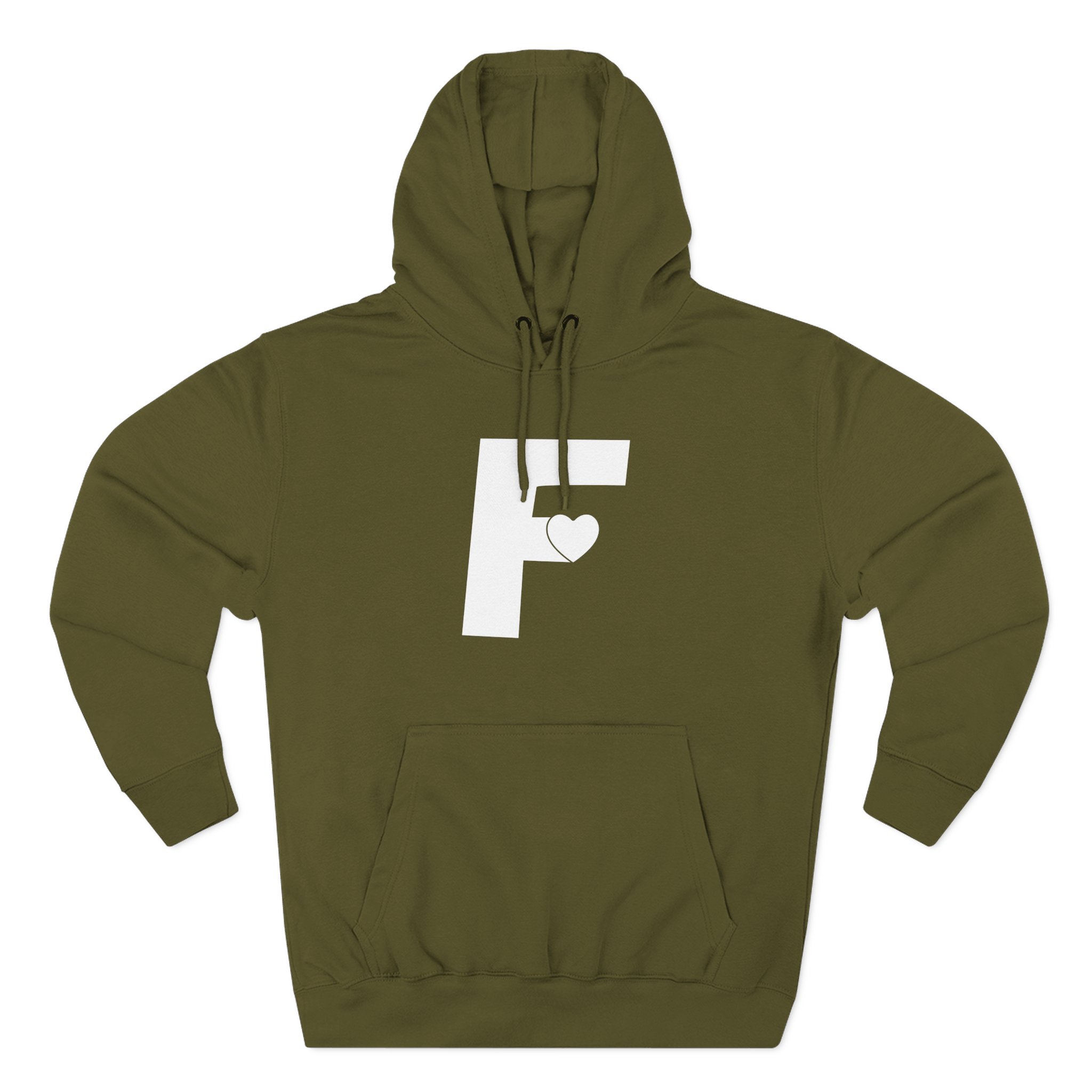 Fresh Love Three-Panel Fleece Hoodie