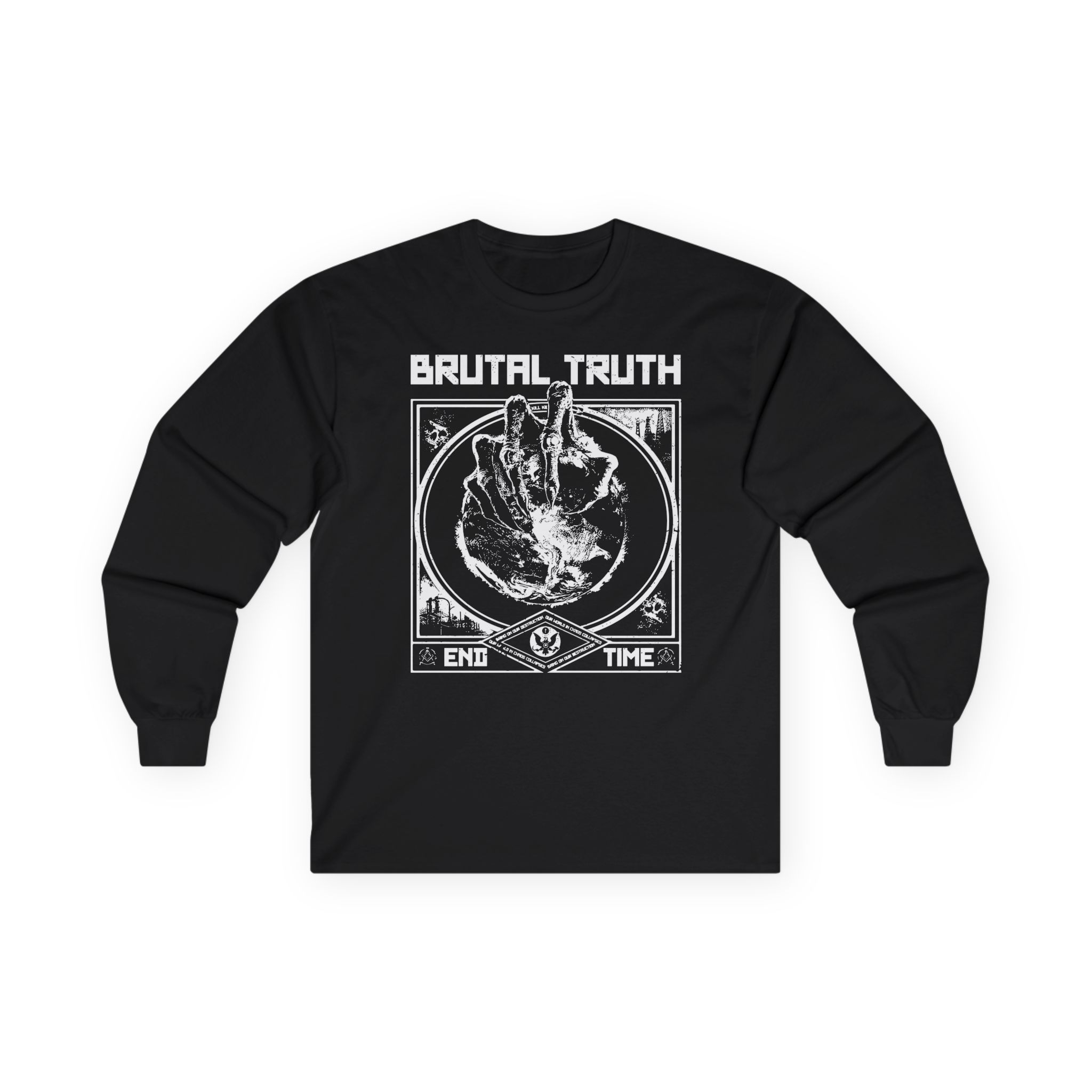 Brutal Truth End Time Unisex Ultra Cotton Long Sleeve Tee