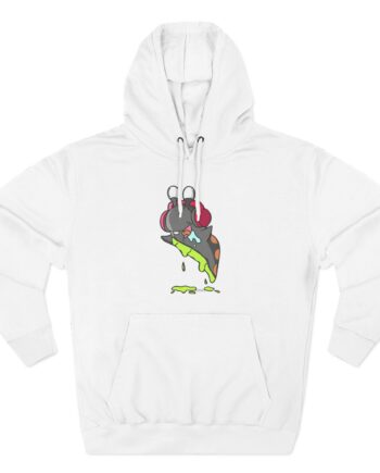 Slogoman Snail Three-Panel Fleece Hoodie