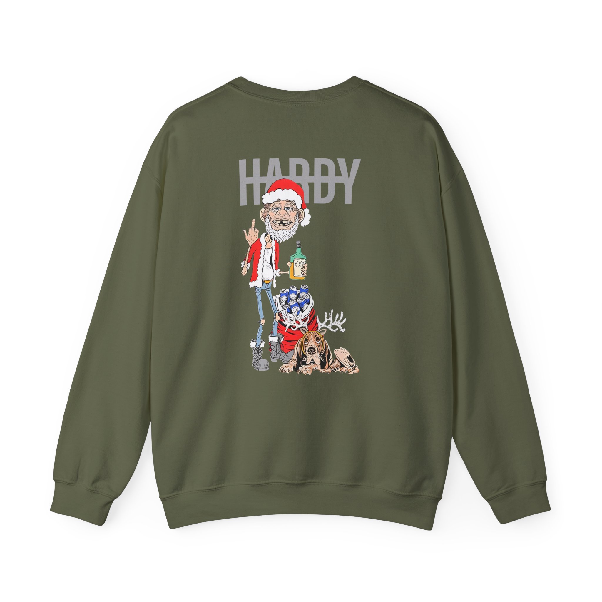 Hardy Jim Bob Holiday Unisex Heavy Blendâ„¢ Crewneck Sweatshirt