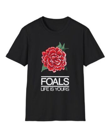 Foals Red Rose Unisex Softstyle T-Shirt