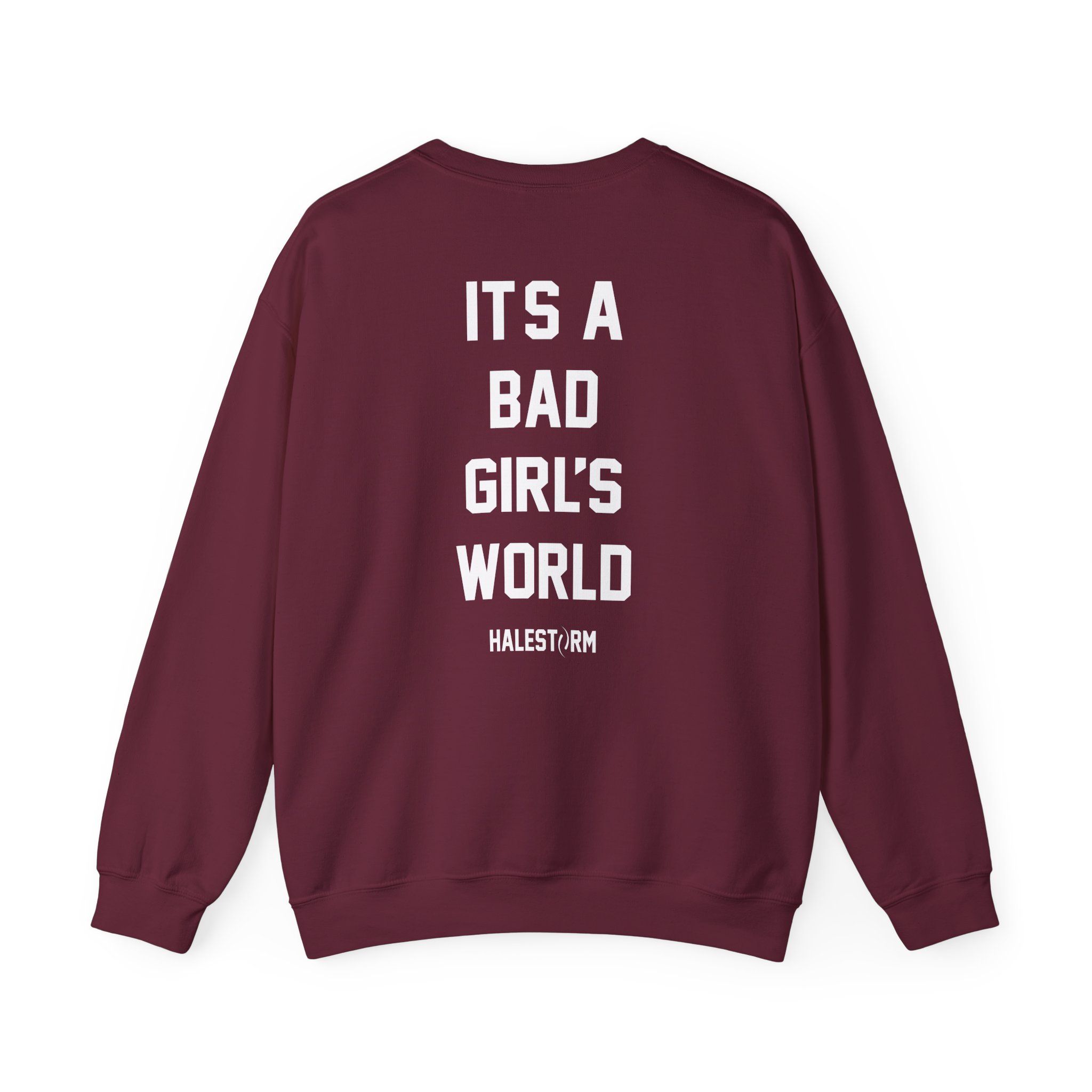 Halestorm It's a Bad Girl's World Unisex Heavy Blendâ„¢ Crewneck Sweatshirt